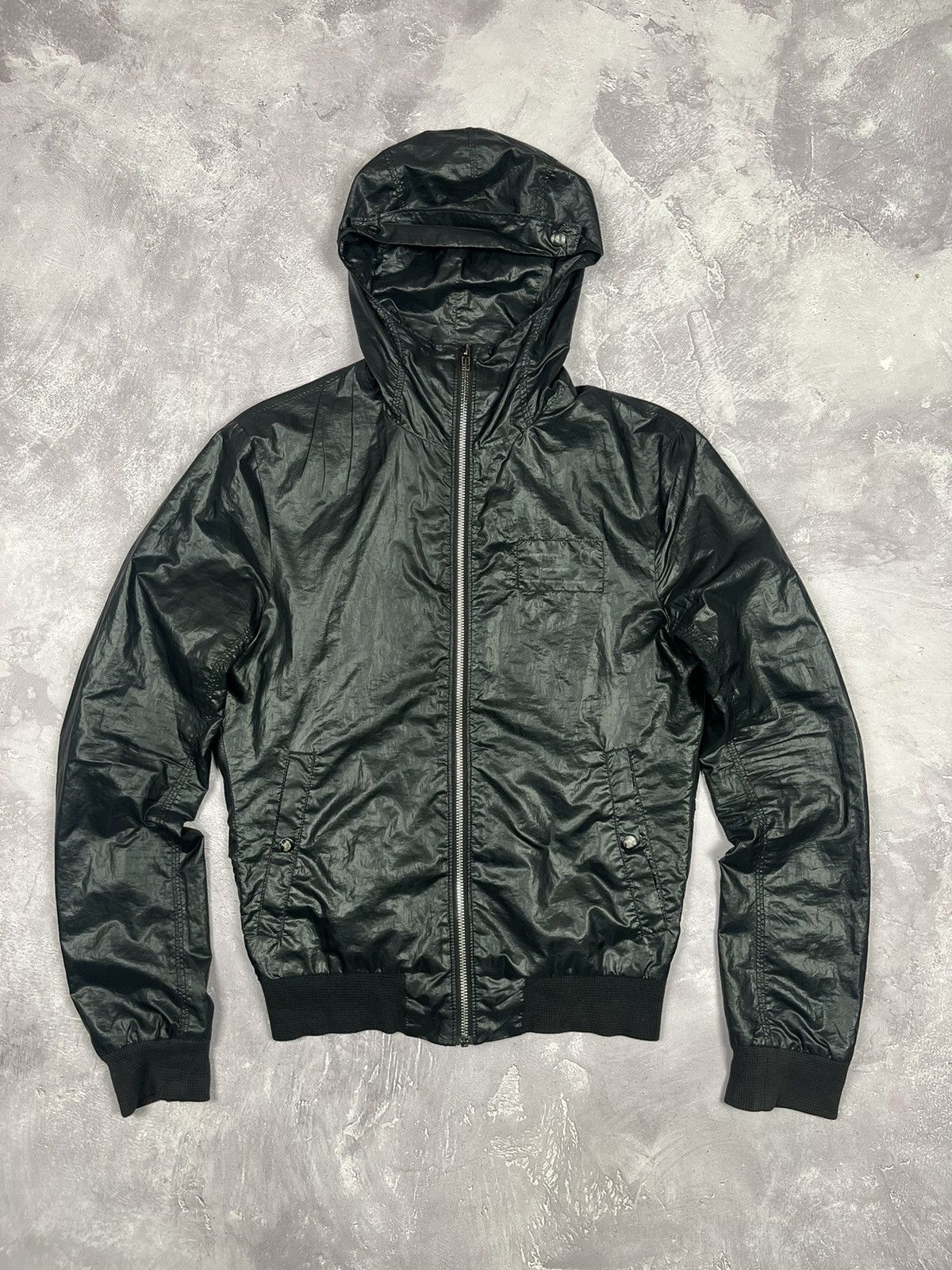 Allsaints Vintage Allsaints Nylon Cap Light Jacket AW06 Gorpcore Size US S / EU 44-46 / 1 - 1 Thumbnail