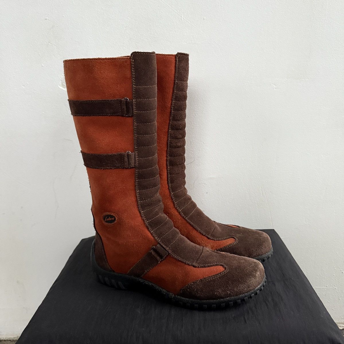 20471120 Vintage Y2K Remonte Knee High Suede Boots Size US 8 / IT 38 - 2 Thumbnail