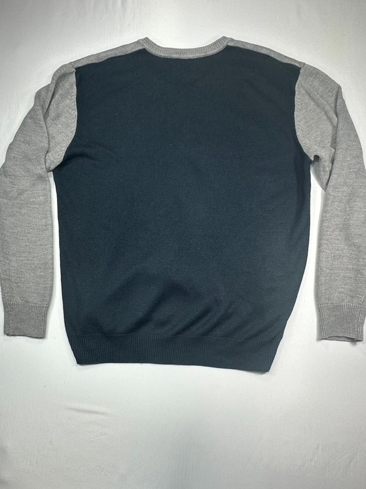 Pierre Cardin Pierre Cardin Argyle Pullover Sweater Gray/Blue Men's Large Size US L / EU 52-54 / 3 - 2 Thumbnail