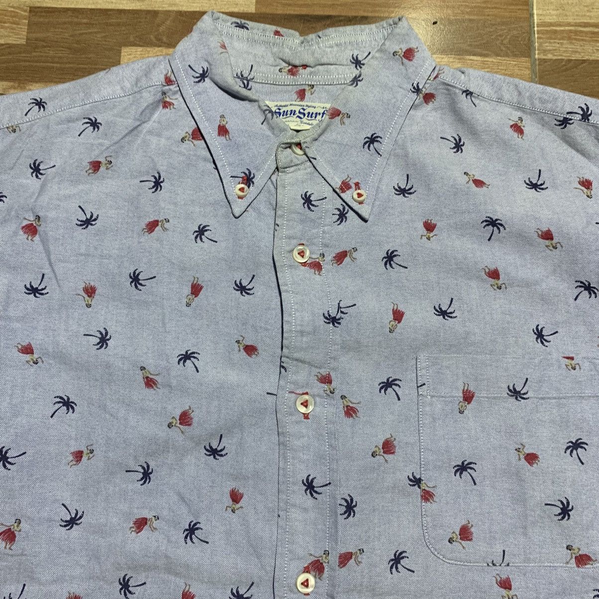 Sun Surf Sun Surf Toyo Enterprise All Print Oxford L/S Button Shirt Size US L / EU 52-54 / 3 - 3 Thumbnail