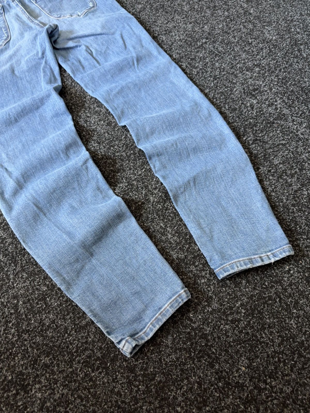 Diesel Luxury Y2K Diesel Livier-Ankle Light Wash Skinny Jeans W31 Size 31" - 14 Thumbnail