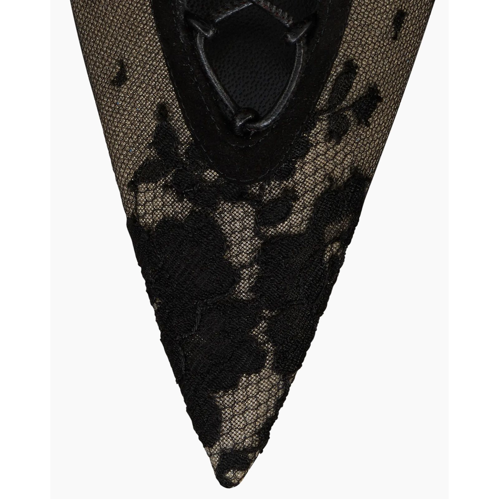 Christian Louboutin Christian Louboutin KM Lace Booty 100 Black Mesh Ankle 38.5 Size US 8.5 / IT 38.5 - 10 Thumbnail