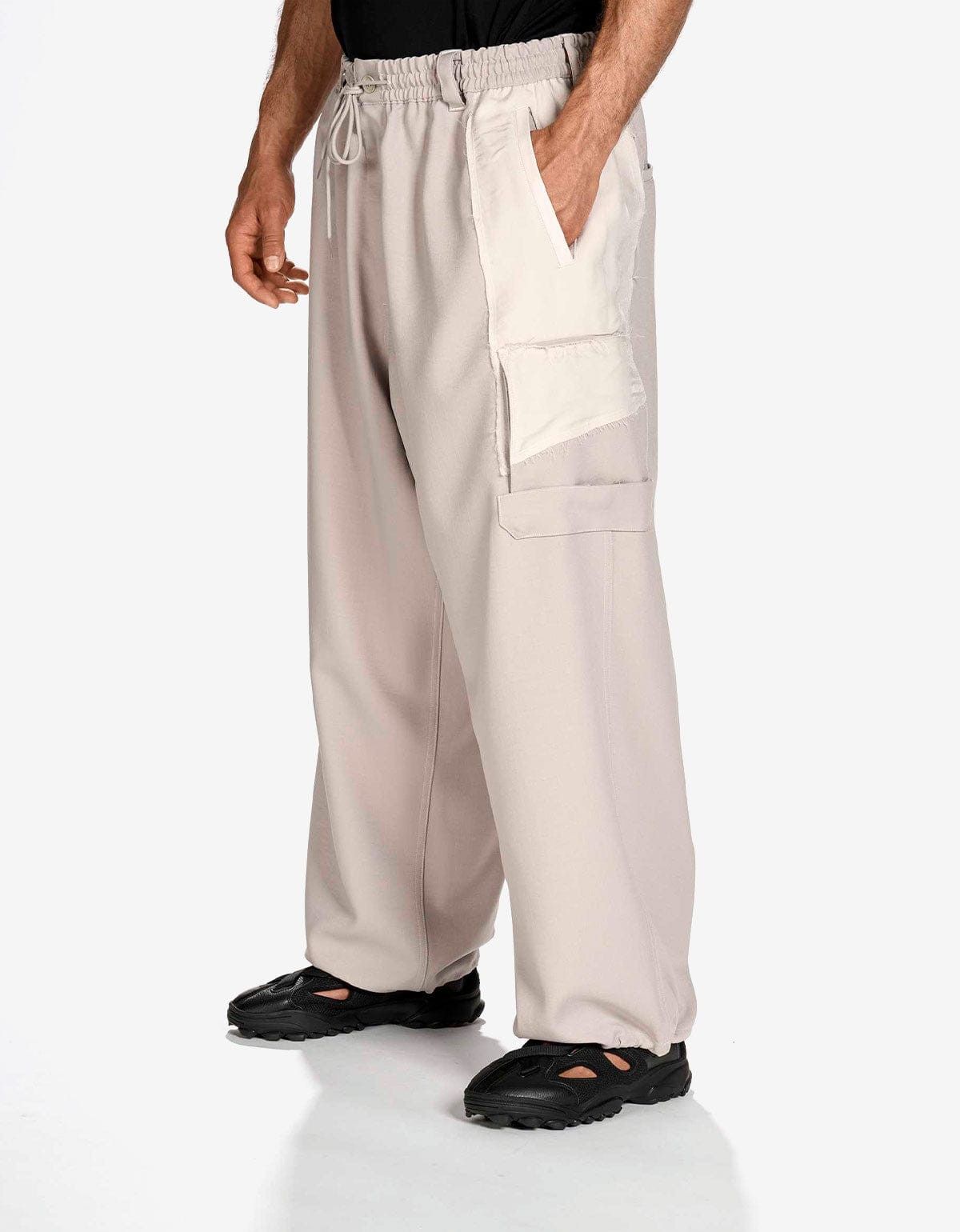 Y-3 Y-3 Brown Sport Uniform Straight Trousers Size US 36 / EU 52 - 2 Thumbnail