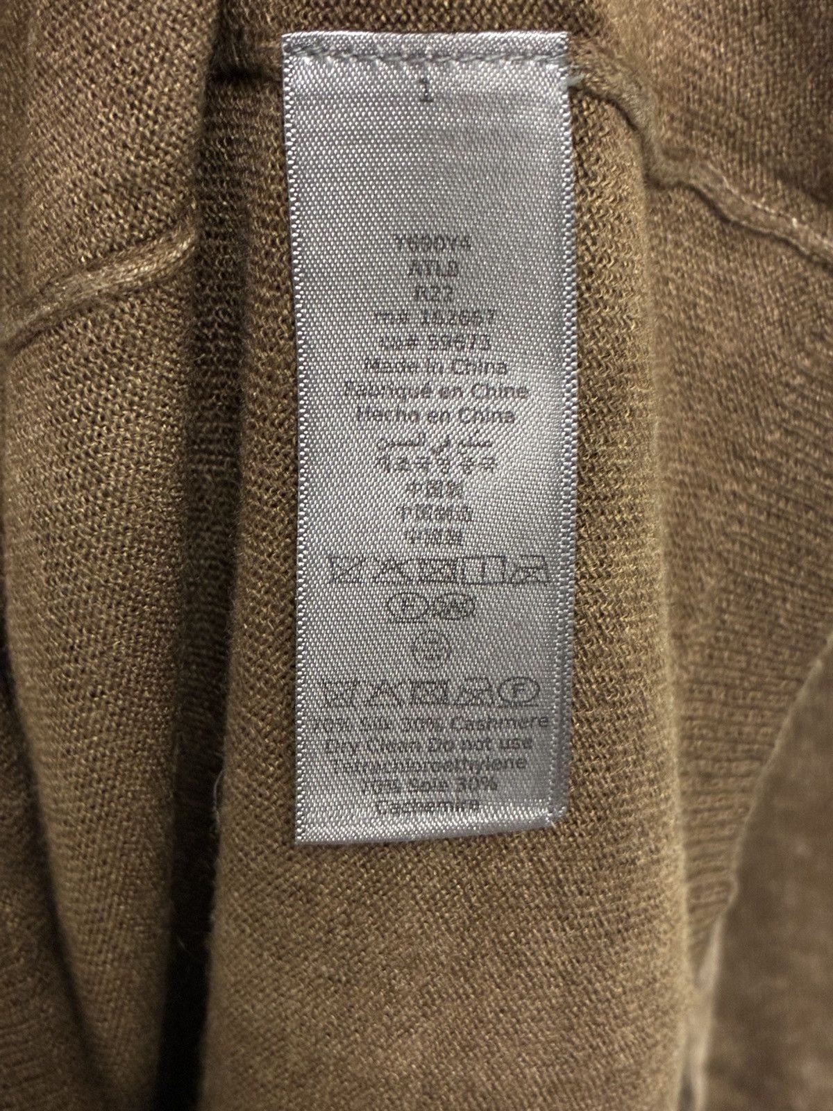 John Varvatos Cashmere silk Crewneck Size small Size US S / EU 44-46 / 1 - 8 Thumbnail