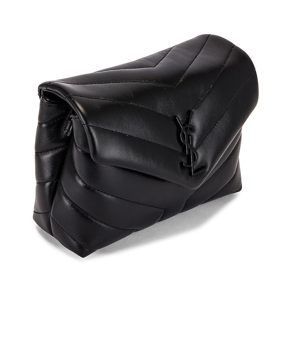 Saint Laurent Paris o1s1wg111125 Loulou Τoy Strap Bag in Quilted "y" Leather Size ONE SIZE - 4 Thumbnail