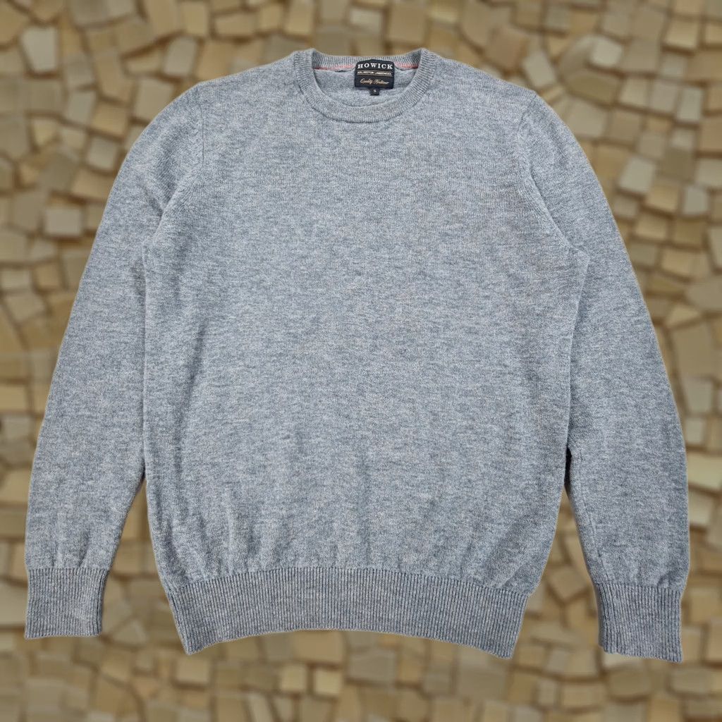 Vintage Howick Mens Jumper Blue Small Arlington Lambs Wool Soft Knit Sweater Pullover Size US S / EU 44-46 / 1 - 1 Thumbnail