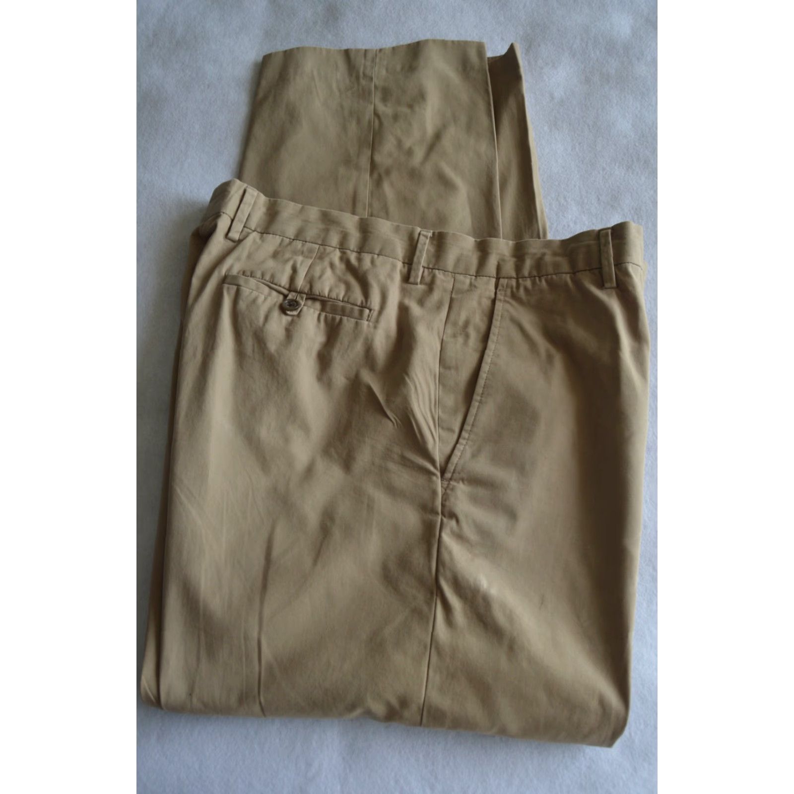 Banana Republic Banana Republic Pants Men Size 38x32 Chino Flat Front Beige Cotton Comfortable Everyday Wear Mens Size US 38 / EU 54 - 3 Thumbnail