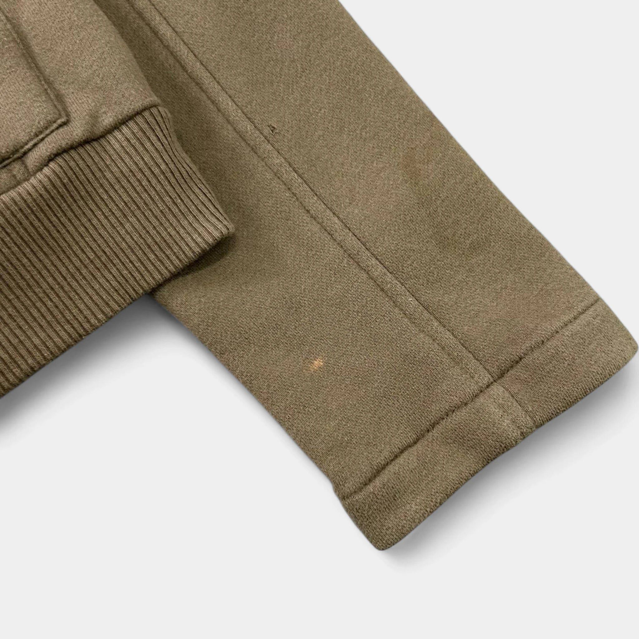 Armani Armani Jeans 2000s Soft Fleece Khaki Brown Jacket Size US L / EU 52-54 / 3 - 4 Thumbnail