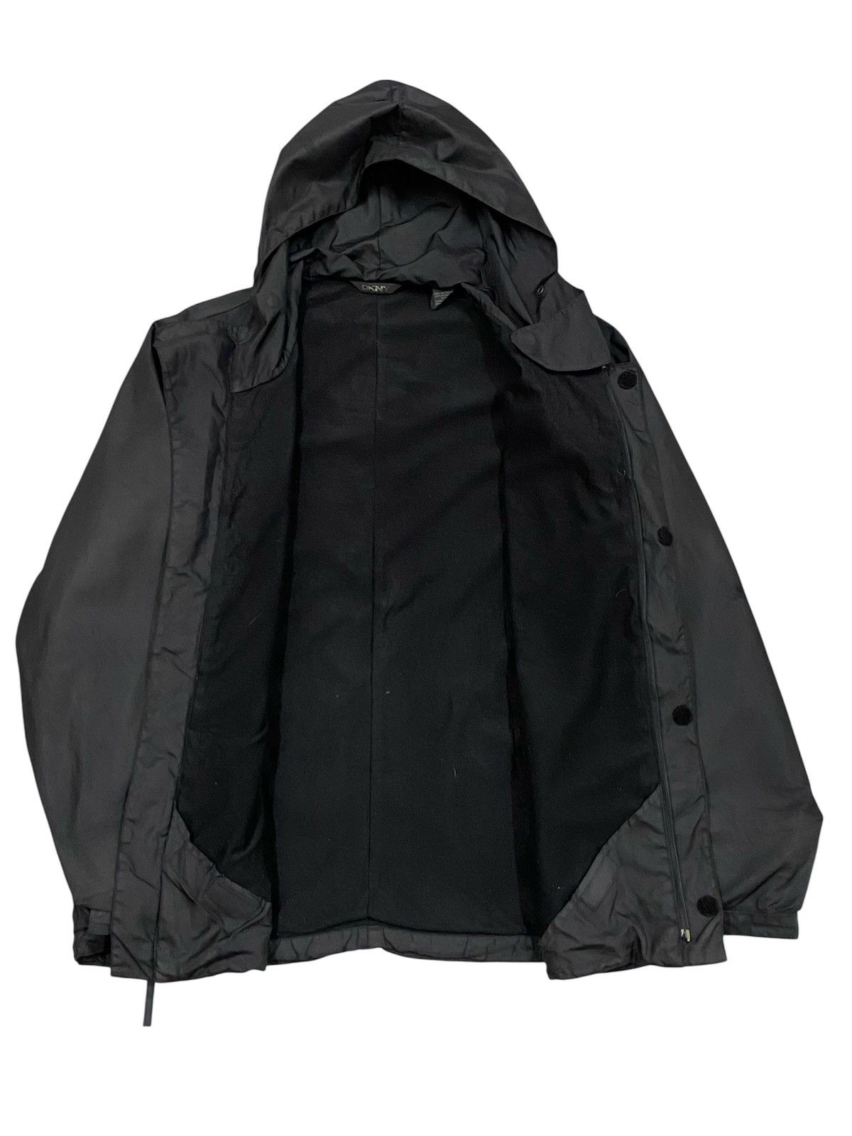 DKNY DKNY Light Jacket Hoodie Black Size US M / EU 48-50 / 2 - 2 Thumbnail