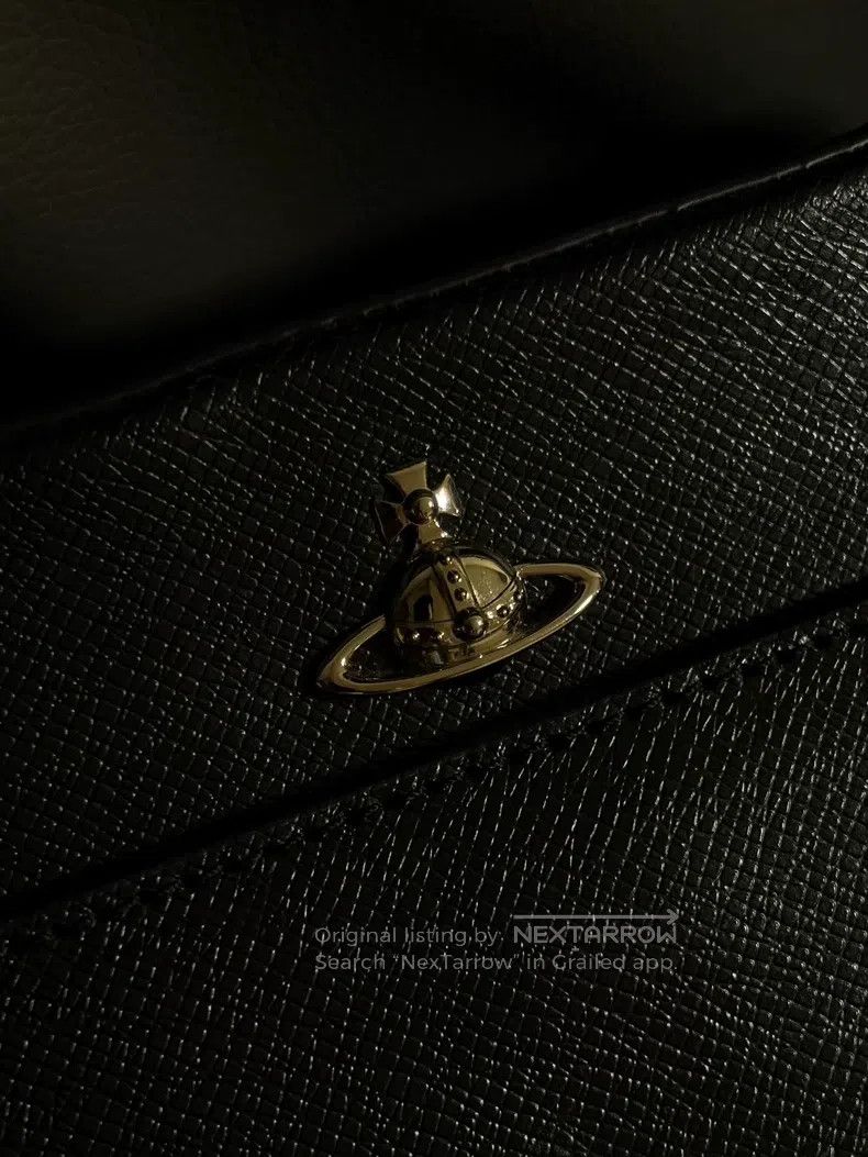 Vivienne Westwood Vivienne Westwood size os Black Full Grain Leather Camera B Size ONE SIZE - 6 Thumbnail