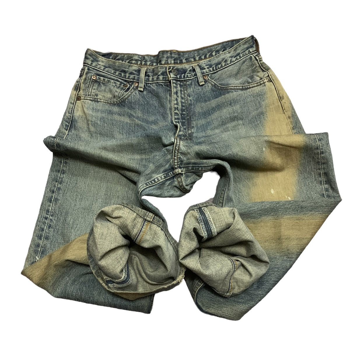 Levi's Vintage Levi’s 504 Faded Wash Denim Size US 33 - 4 Thumbnail