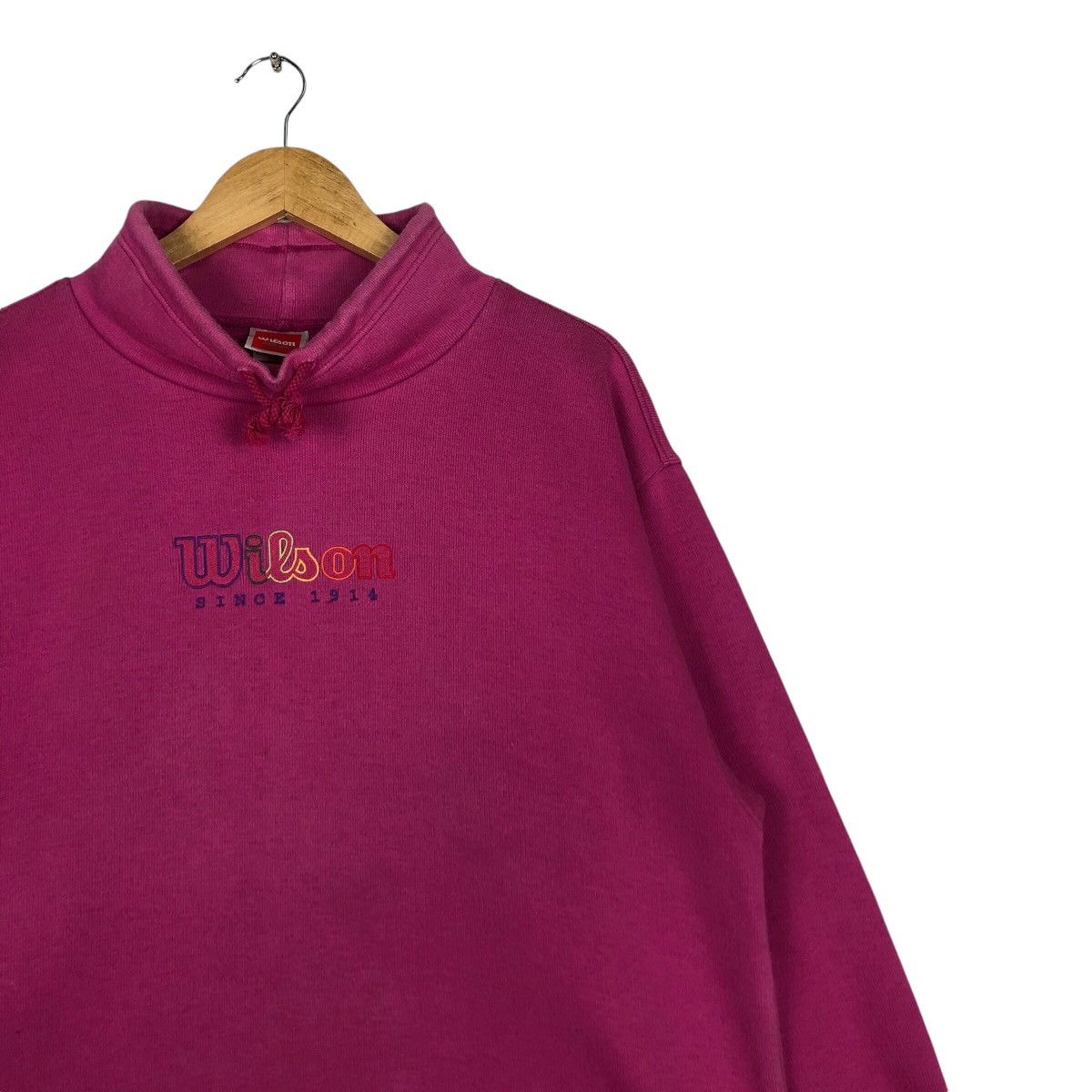 Vintage × Wilson Vintage Wilson Sweatshirt Jumper Rare 90s Size US M / EU 48-50 / 2 - 5 Thumbnail
