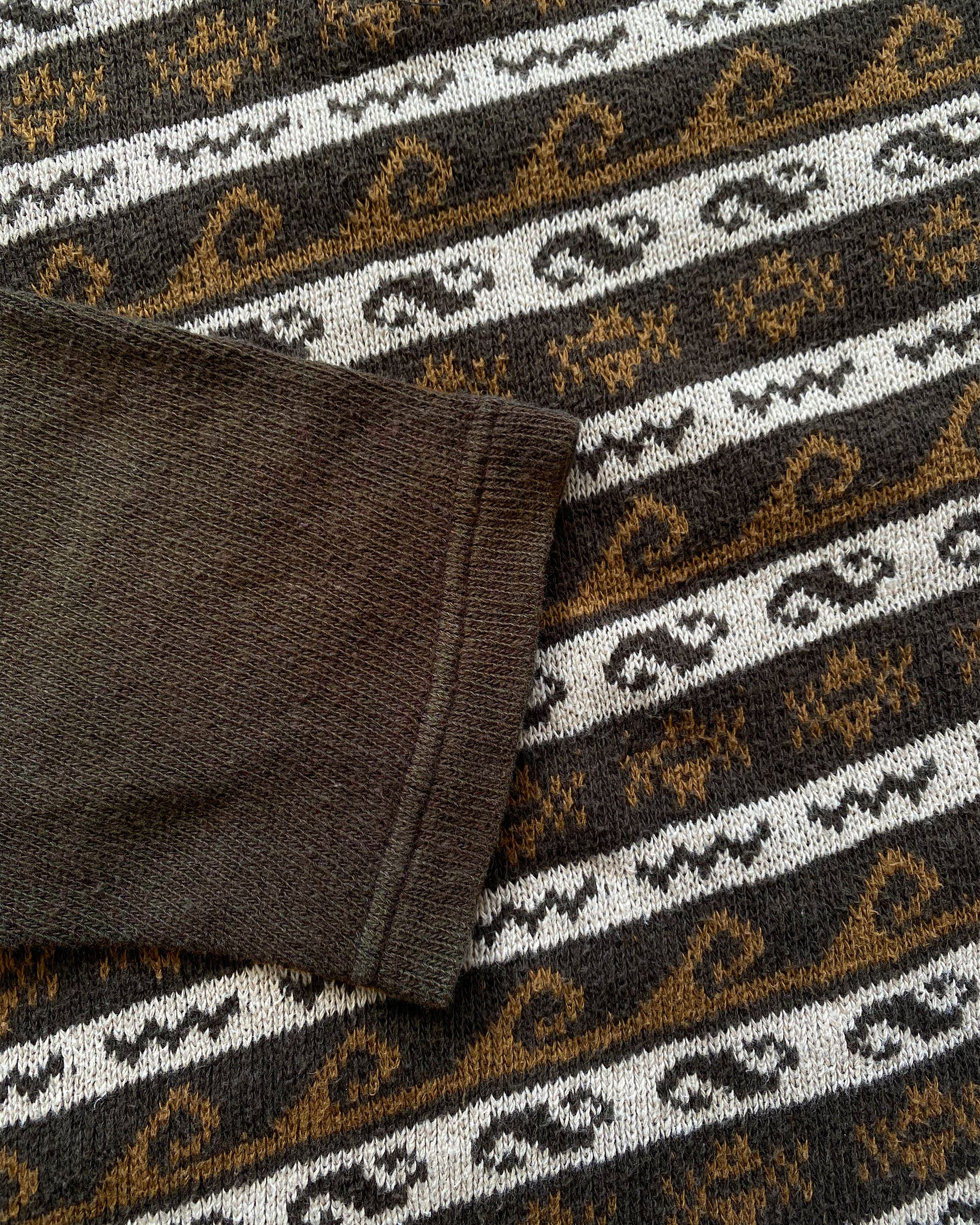 Comme des Garcons Homme AD1997 Asymmetrical Knit Sweater Size US L / EU 52-54 / 3 - 8 Thumbnail