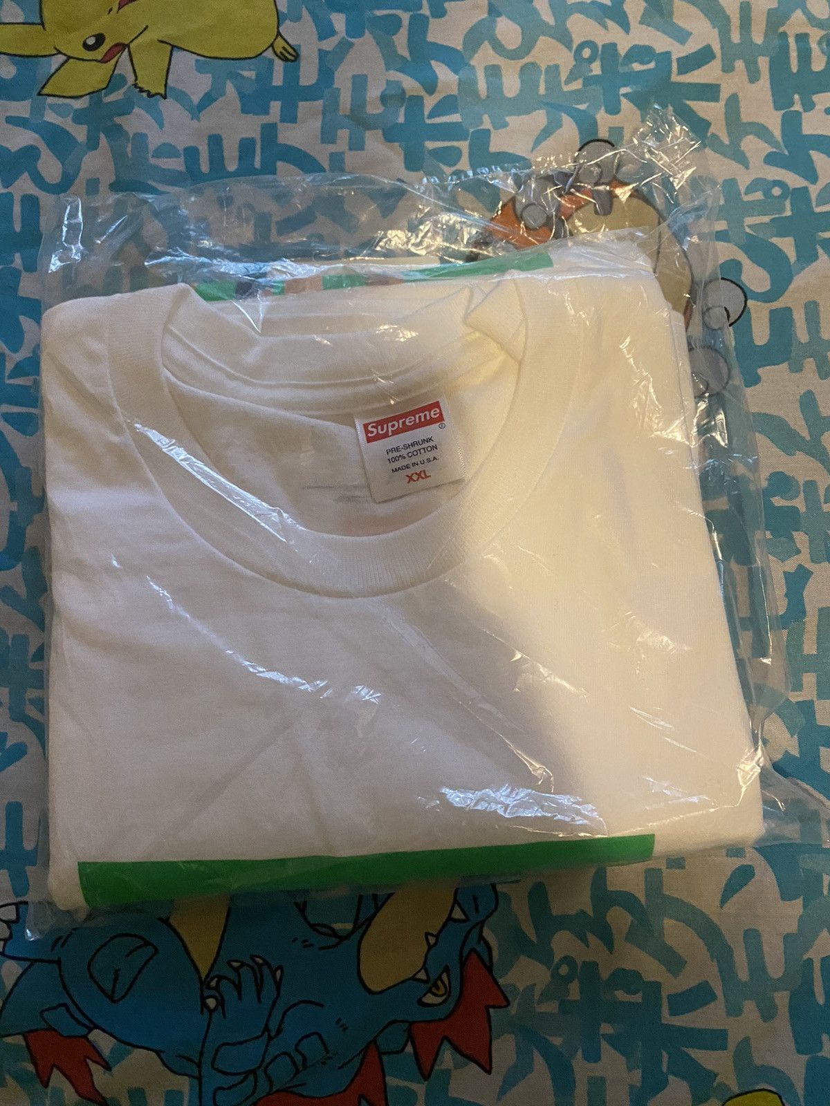 Supreme GreenScreen Tee White Size XXL Mark Leckey