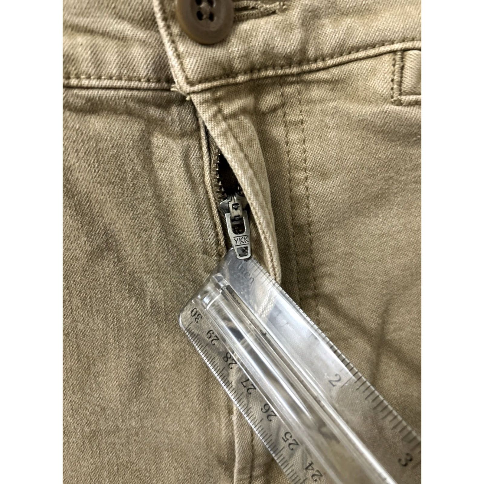 Madewell Madewell Emmett Wide-Leg Crop Pants Womens 28 x 29 Tan Brown High Rise NP907 Narrow notched Size 28" / US 6 / IT 42 - 5 Thumbnail