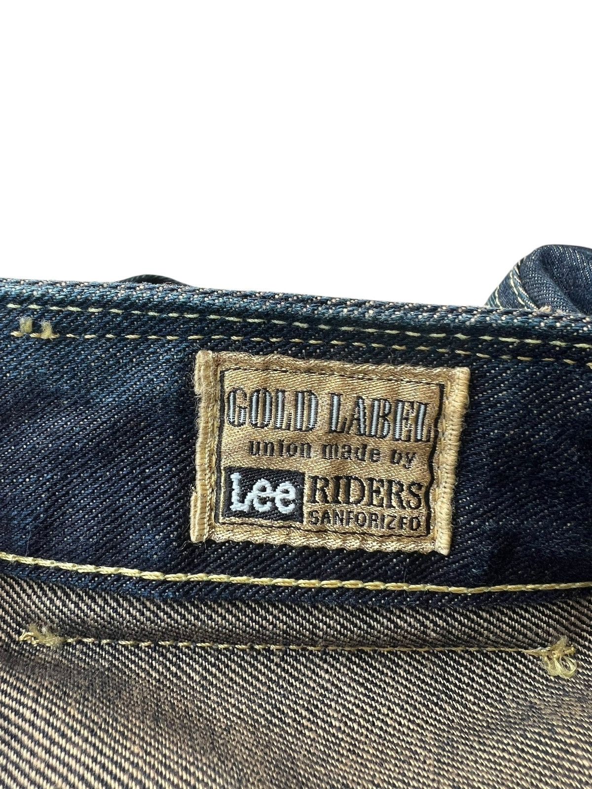 Lee Vintage Y2K Lee Riders Gold Label Mud Wash Denim Flare Jeans Size US 30 / EU 46 - 23 Thumbnail