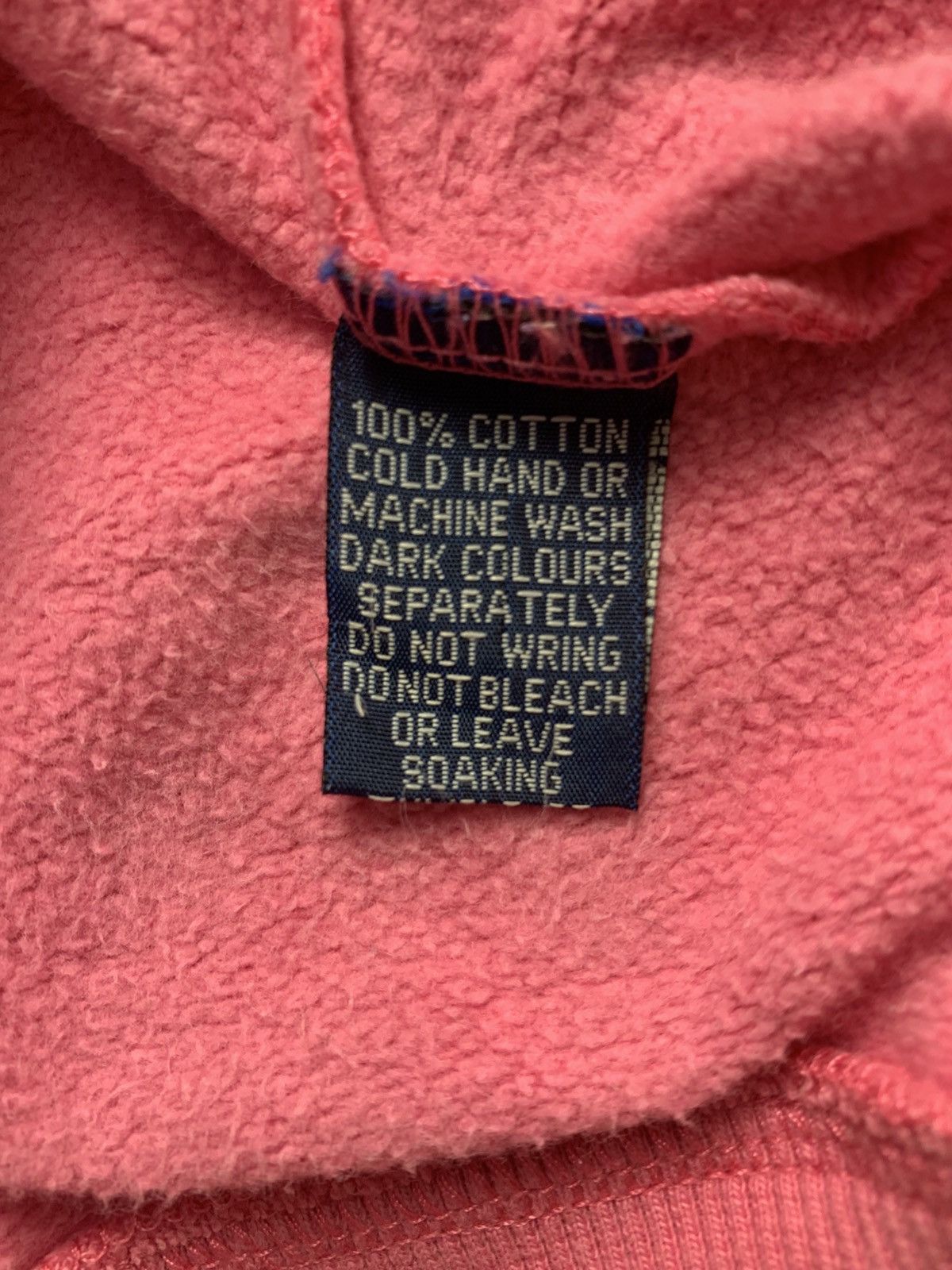 Vintage official University of Oxford pink hooded sweatshirt. Size M / US 6-8 / IT 42-44 - 10 Thumbnail
