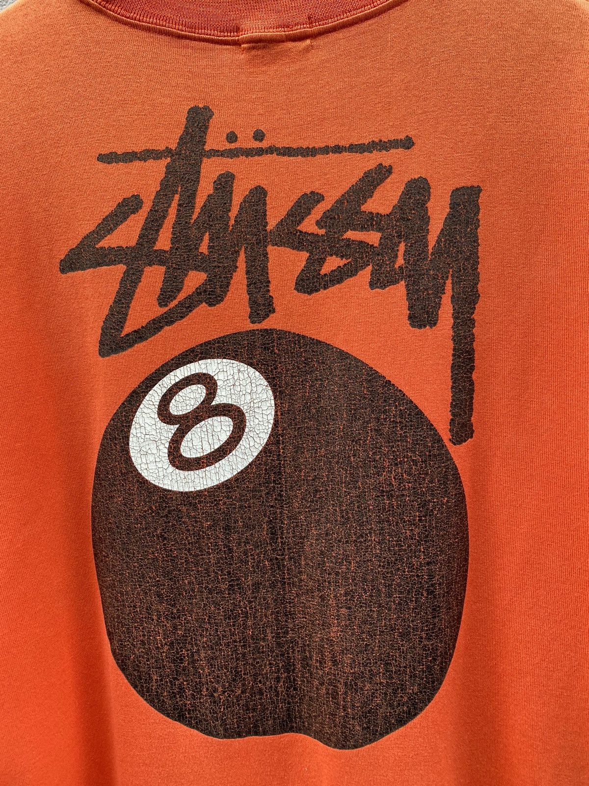 Stussy 💥MEGA RARE💥 OG 1980s Archived Stussy x 8-Ball Orange Tee Size US M / EU 48-50 / 2 - 7 Thumbnail
