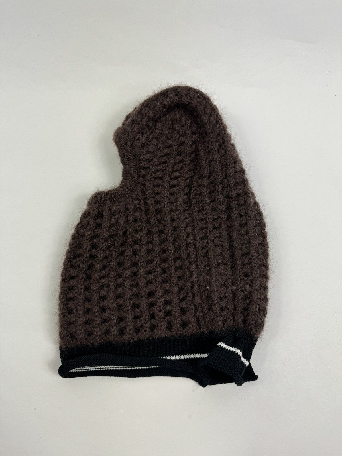Givenchy BROWN WOOL HORN BALACLAVA Size ONE SIZE - 2 Thumbnail