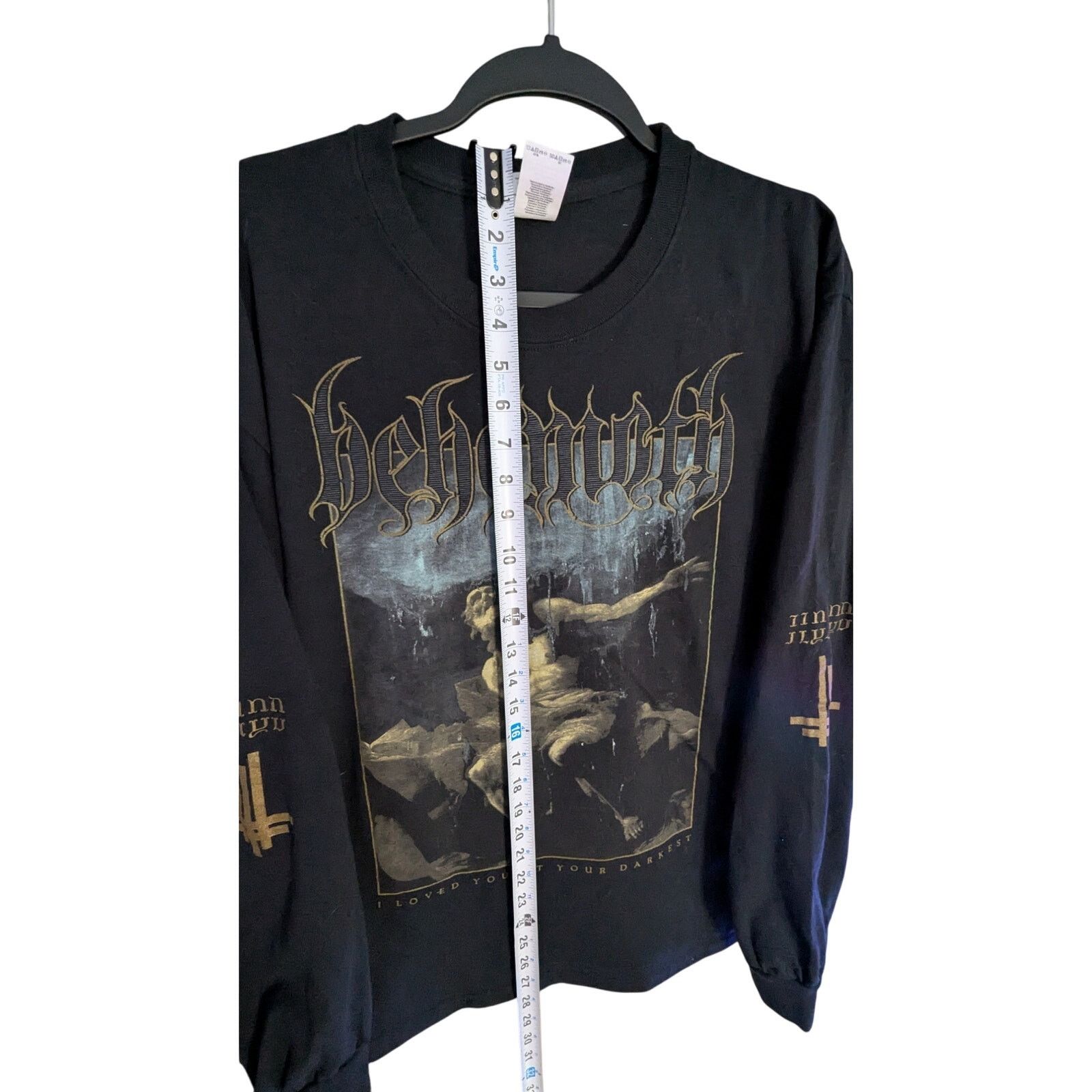 Band Tees × Gildan Behemoth Ecclasia Diabolica America Tour Shirt Long Sleeve L Size US L / EU 52-54 / 3 - 2 Thumbnail