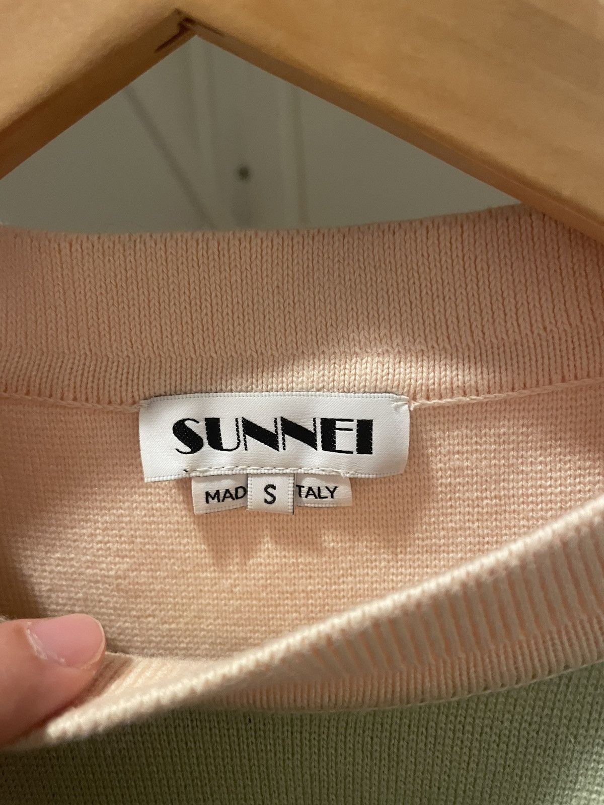 Sunnei Sunnei Knit T-Shirt Size US S / EU 44-46 / 1 - 5 Thumbnail