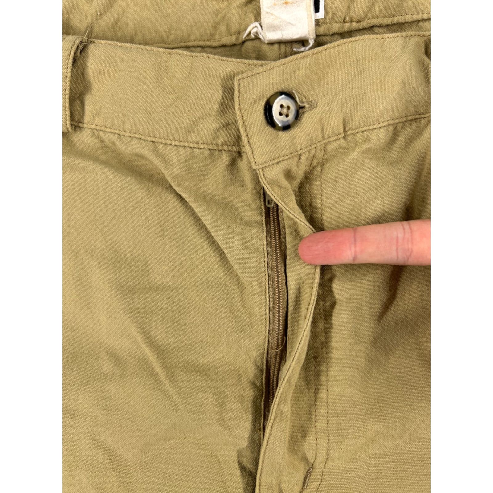 The North Face The North Face Short Men 38 Beige Nylon Polyester Zipper Pocket Cargo 7 Inseam Regular 38x7 Chino Canvas Golf Casual Travel Size US 38 / EU 54 - 6 Thumbnail