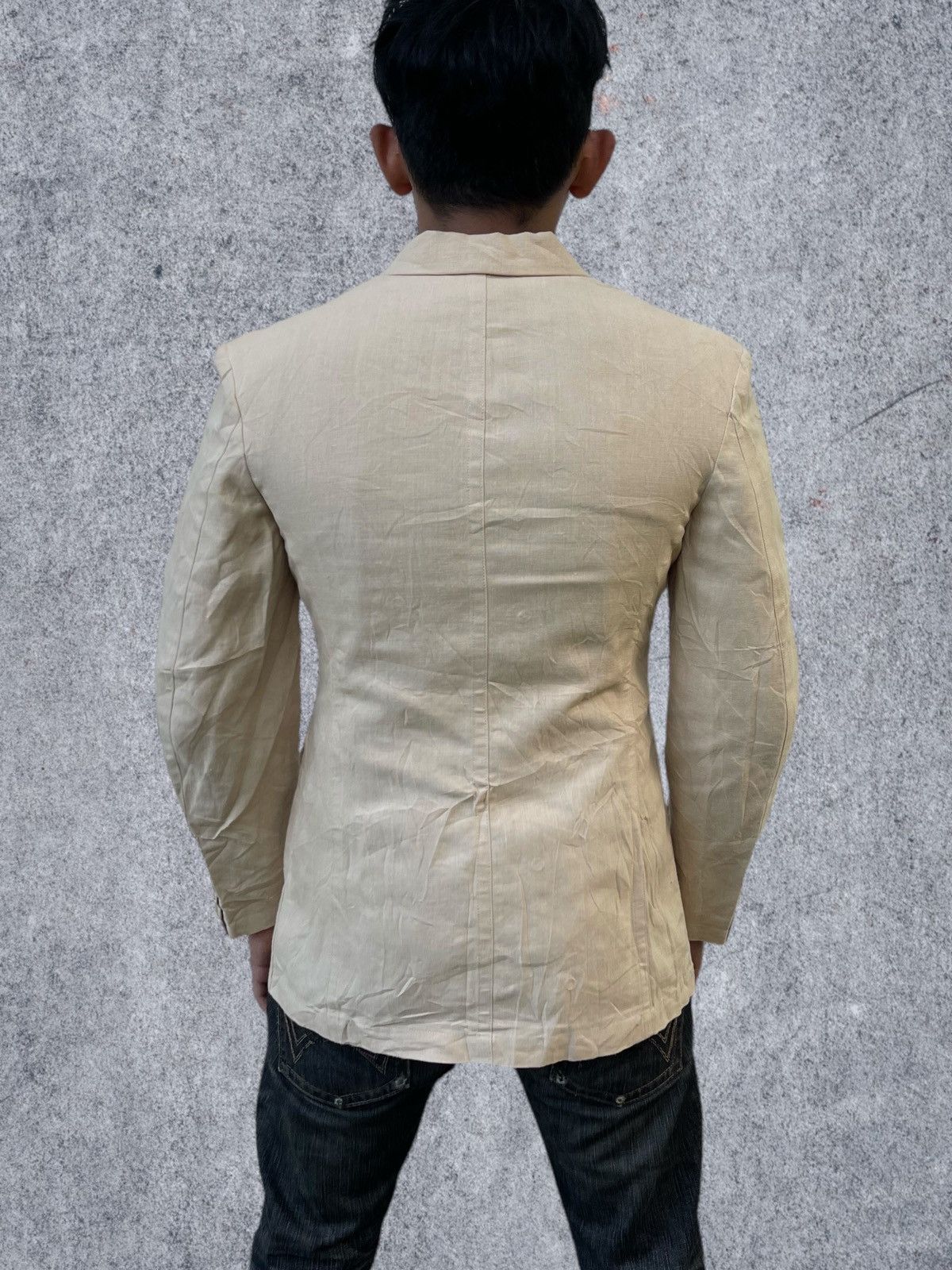 Yohji Yamamoto 🔥Vintage Yohji Yamamoto Y's Double Breasted Jacket Size US S / EU 44-46 / 1 - 2 Thumbnail