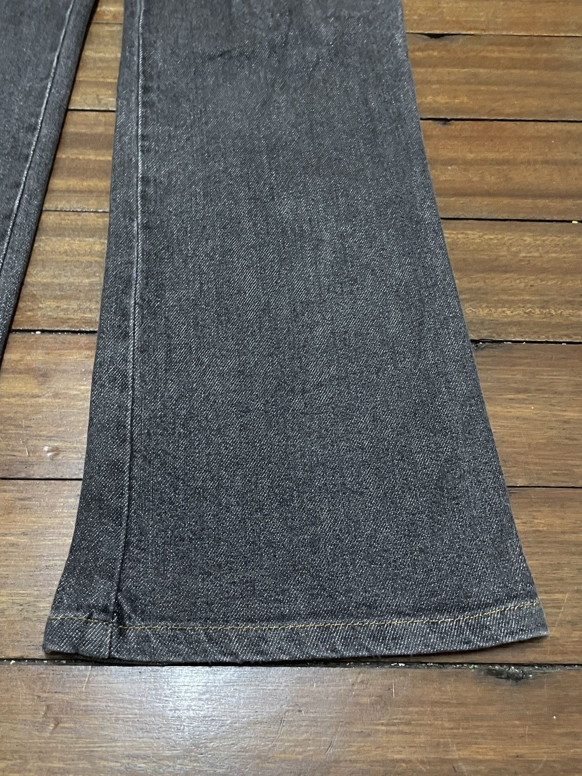 14th Addiction Very Rare Design Vintage Brand Moschino Flared Jeans 1990s Size US 29 - 6 Thumbnail