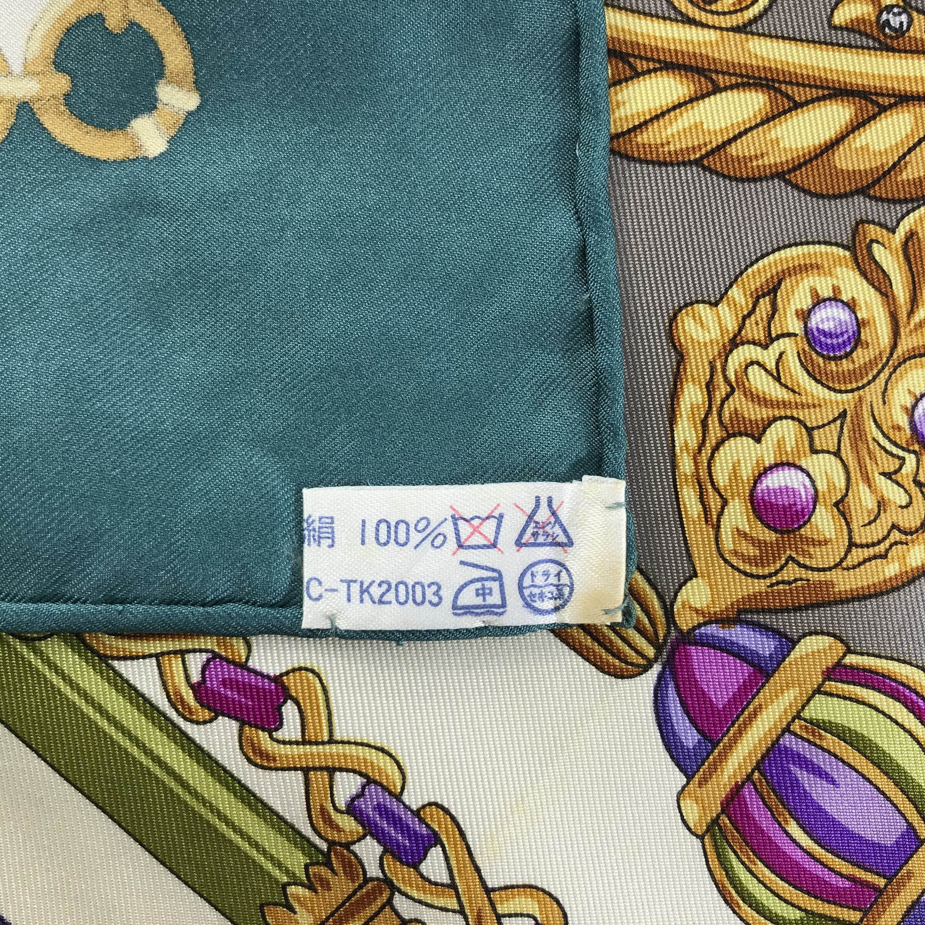 Lancel Vintage Lancel Silk Scarf Size ONE SIZE - 5 Thumbnail