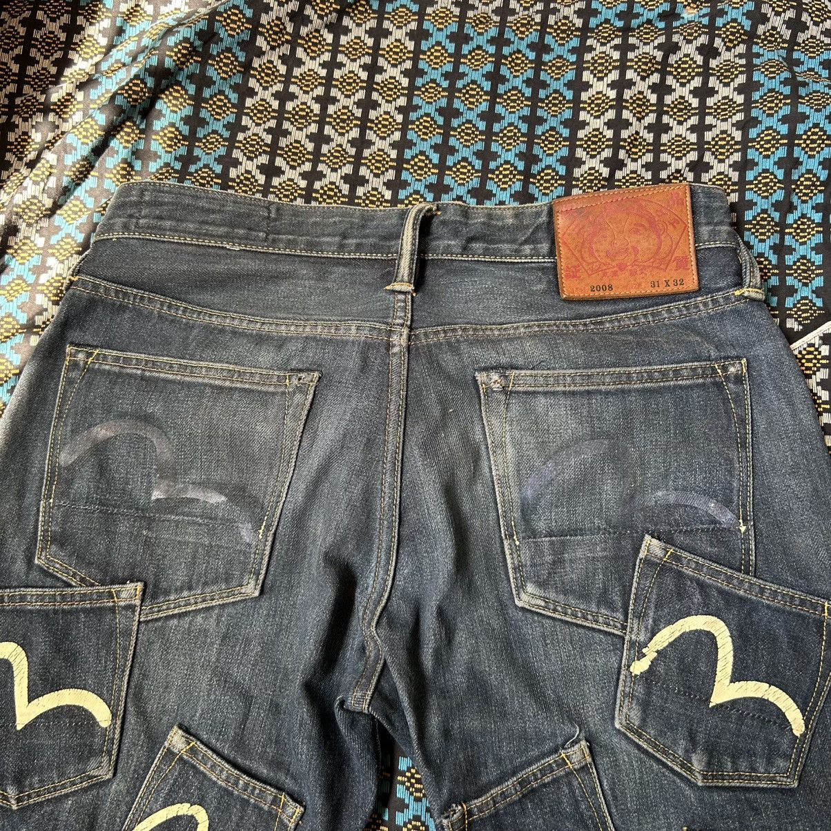 Evisu Evisu Selvedge Multi Pocket Denim Jeans W31 L32 Size US 31 - 4 Thumbnail