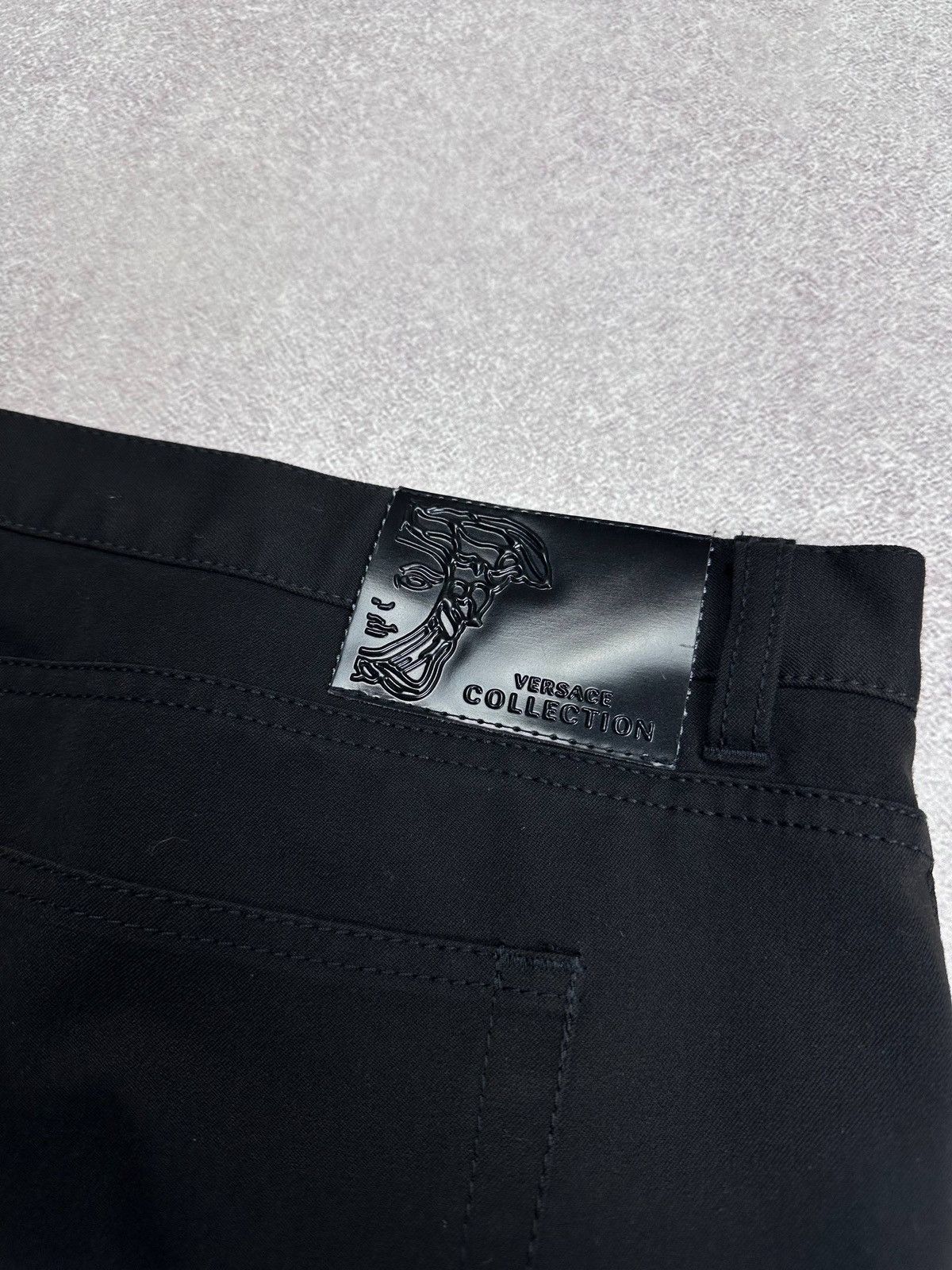 Versace Vintage Versace Medusa Flared Pants 32 Size US 32 / EU 48 - 4 Thumbnail