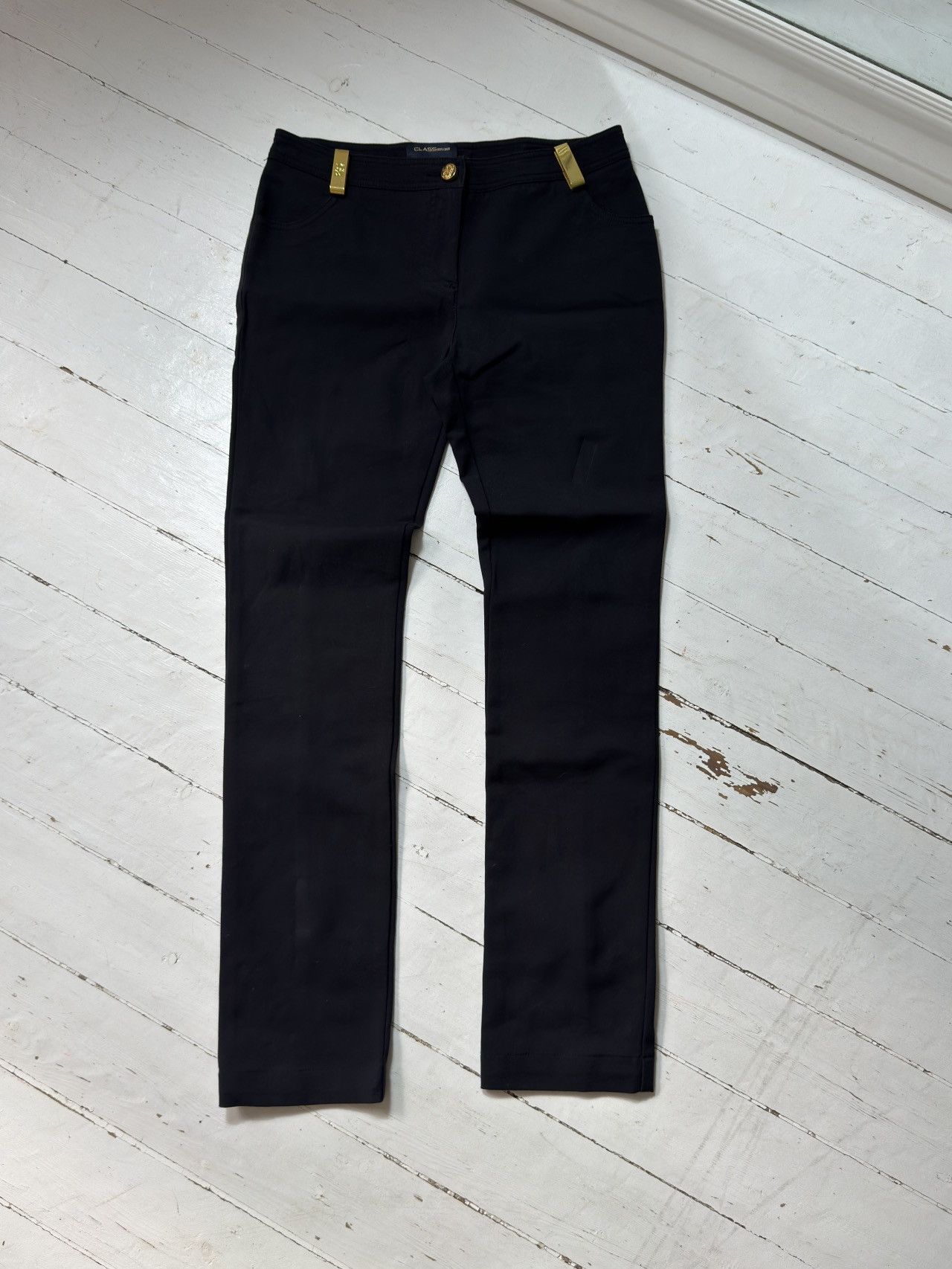 Cavalli Class VINTAGE CLASS ROBERTO CAVALLI PANTS TROUSERS Size 32" / US 10 / IT 46 - 1 Thumbnail