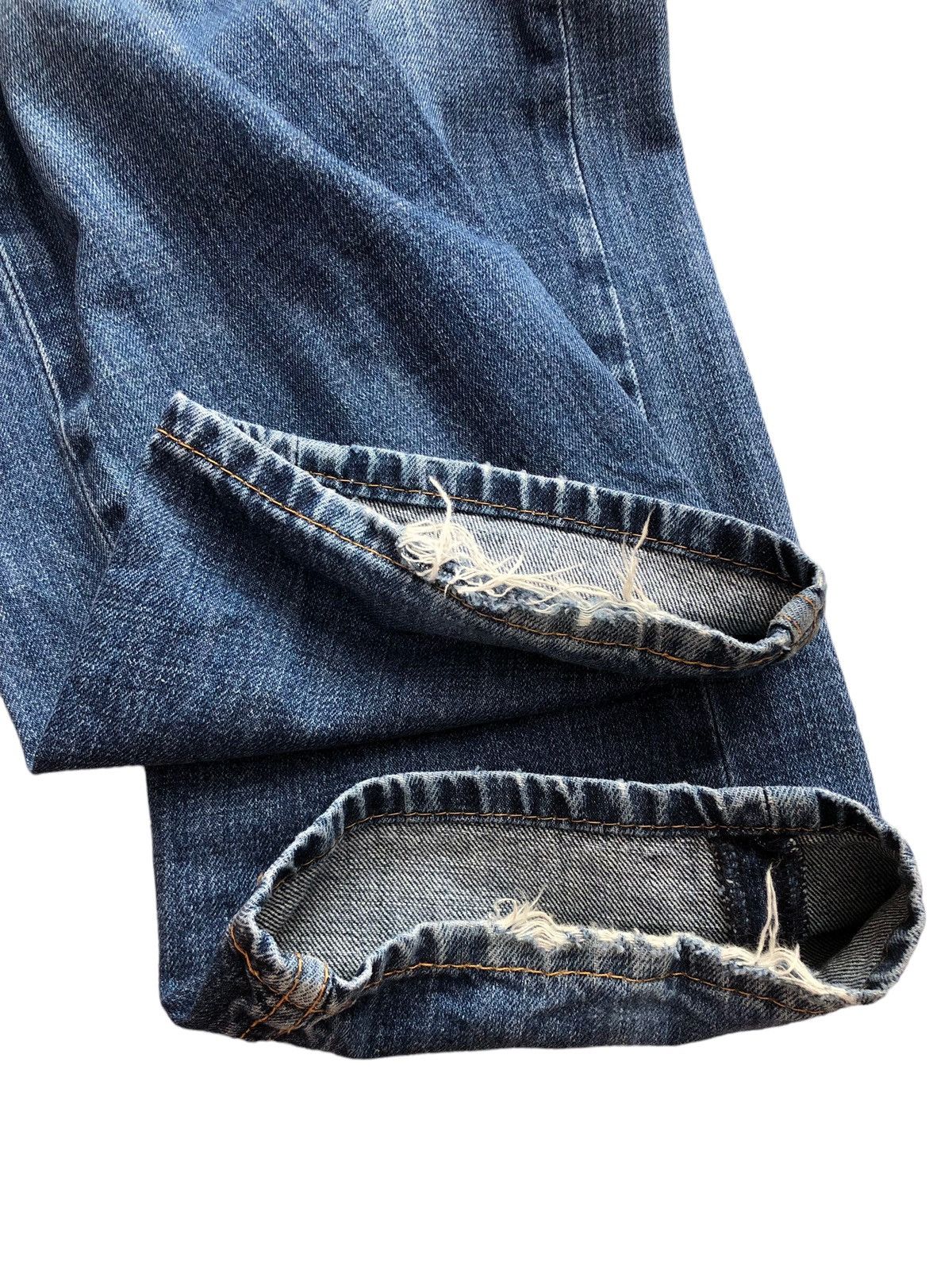 Levi's 💸LASTDROP💸 Vintage Levi's 505 Distressed Denim Jeans Size US 36 / EU 52 - 7 Thumbnail