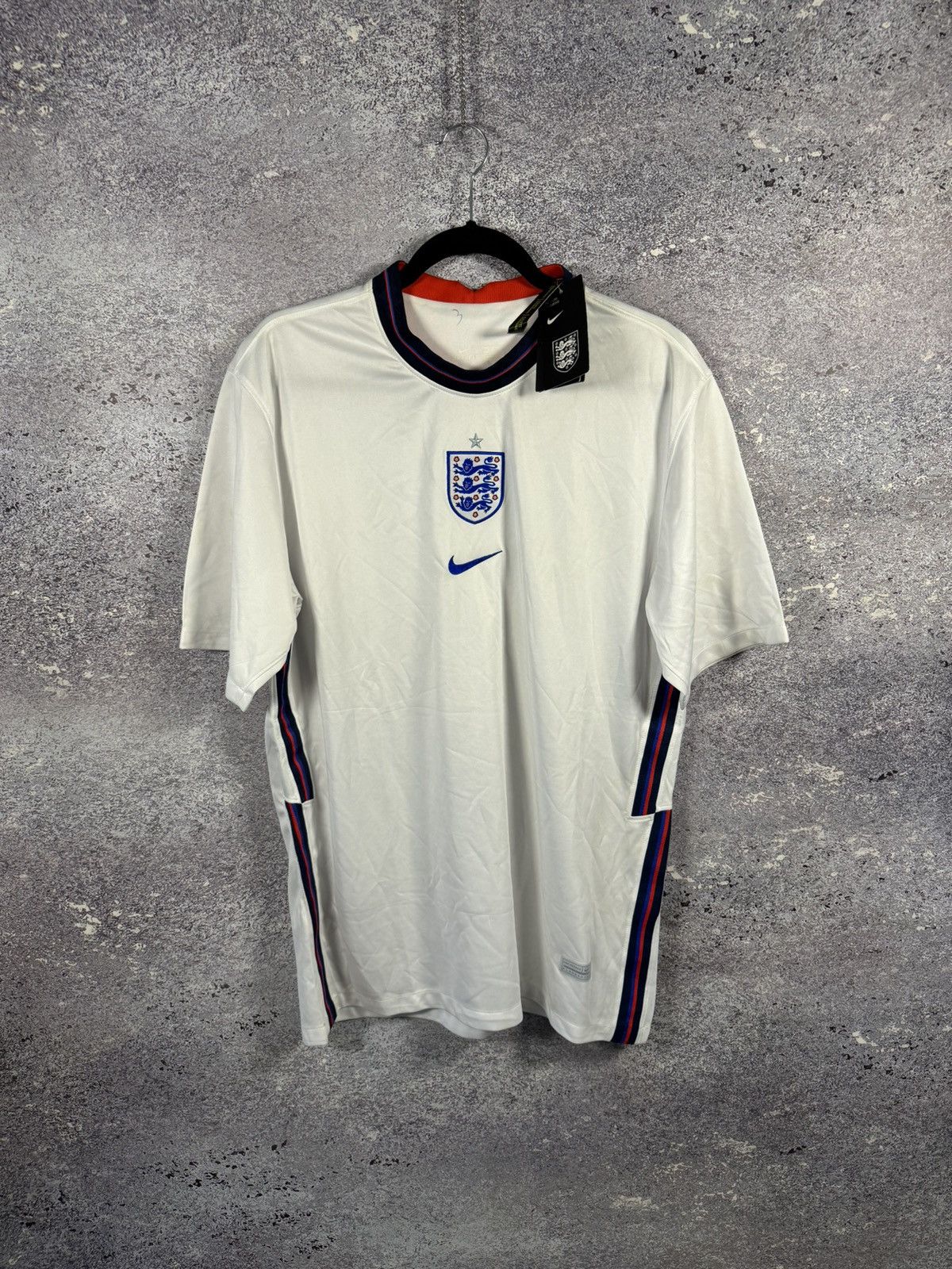 Nike × Vintage NEW England National Team 2020 Nike Jersey Blokcore 2XL Size US XXL / EU 58 / 5 - 1 Thumbnail