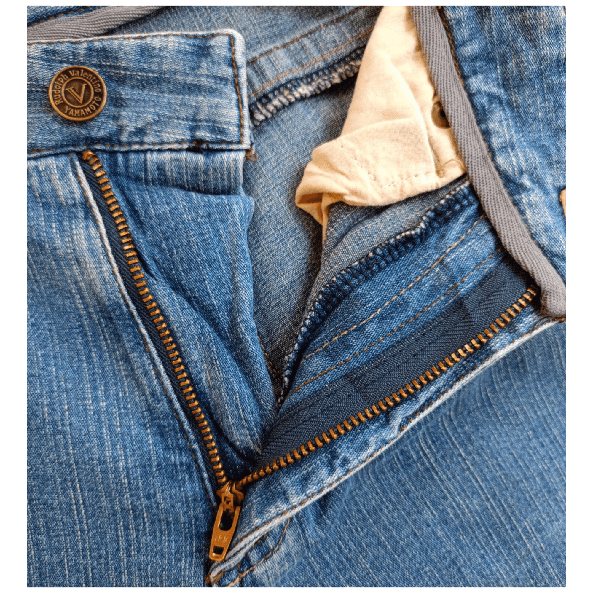Vintage Rudolf Valentino Classic Jeans Vintage Denim Size 26" / US 2 / IT 38 - 3 Thumbnail