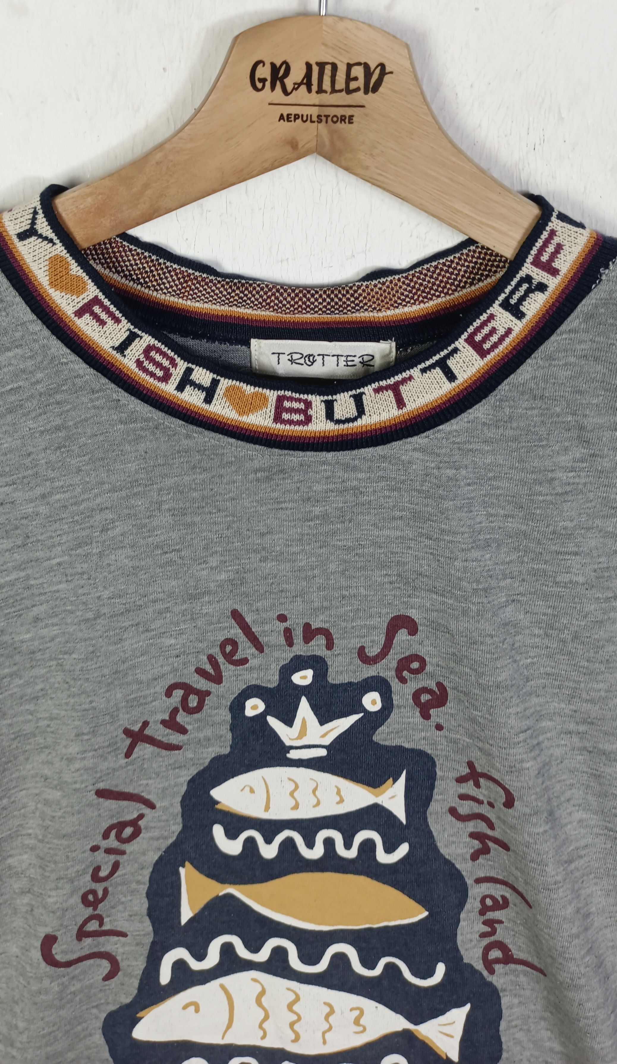 Vintage Vintage Trotter Butterfly Fish Ringer Size US M / EU 48-50 / 2 - 6 Thumbnail