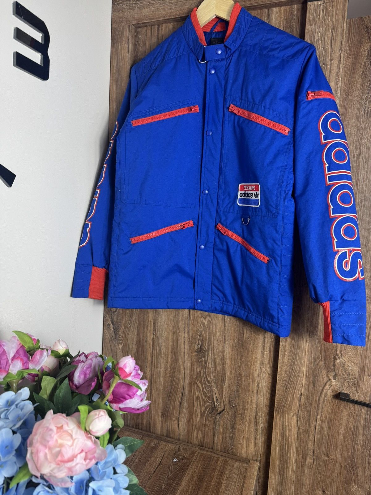 Adidas 🔵 Adidas Originals TEAM Jacket 2004 Archive – Rare Vintage 🔴 Size US XS / EU 42 / 0 - 2 Thumbnail