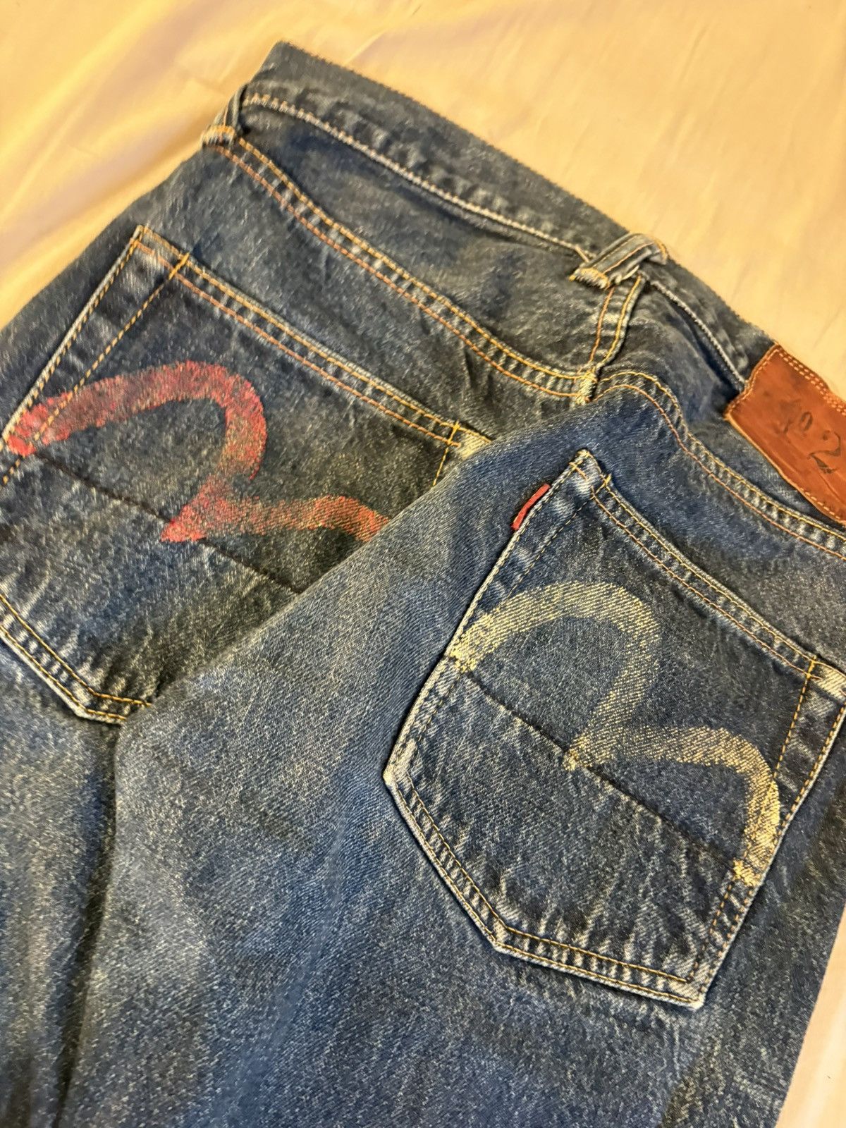 Evisu Vintage Evisu Jeans Early 2000s Size US 27 - 3 Thumbnail