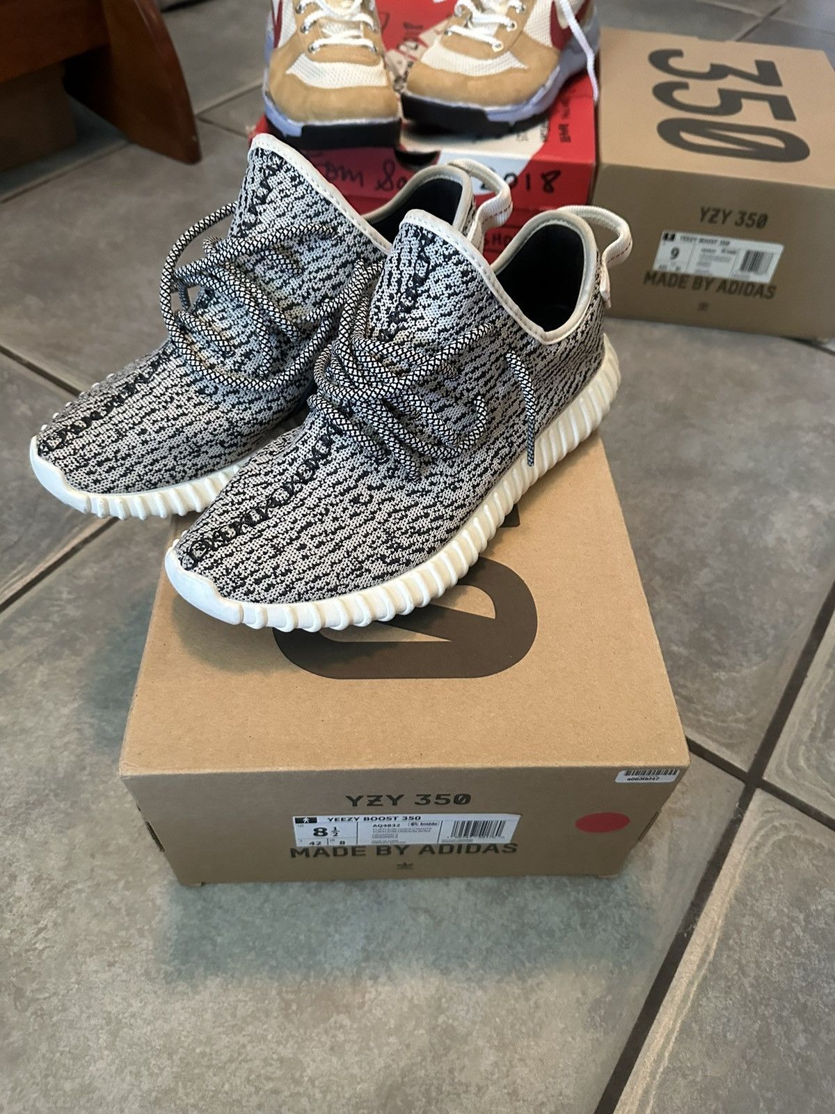 Adidas × Kanye West × Yeezy Yeezy 350 Turtle Dove Size US 8.5 / EU 41-42 - 1 Thumbnail
