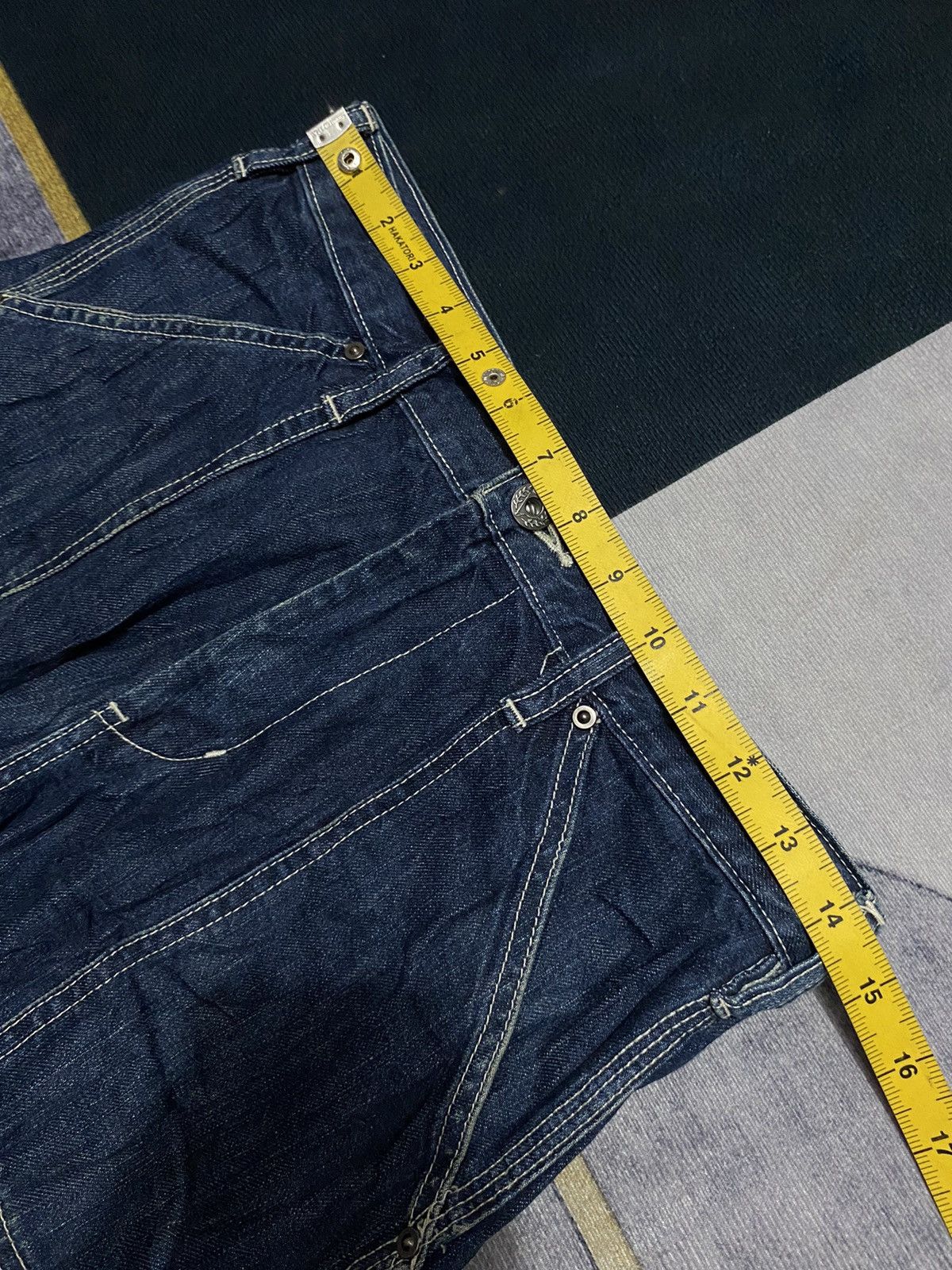 Gap × Vintage GAP CELLPO DENIM PANTS Size US 29 - 11 Thumbnail