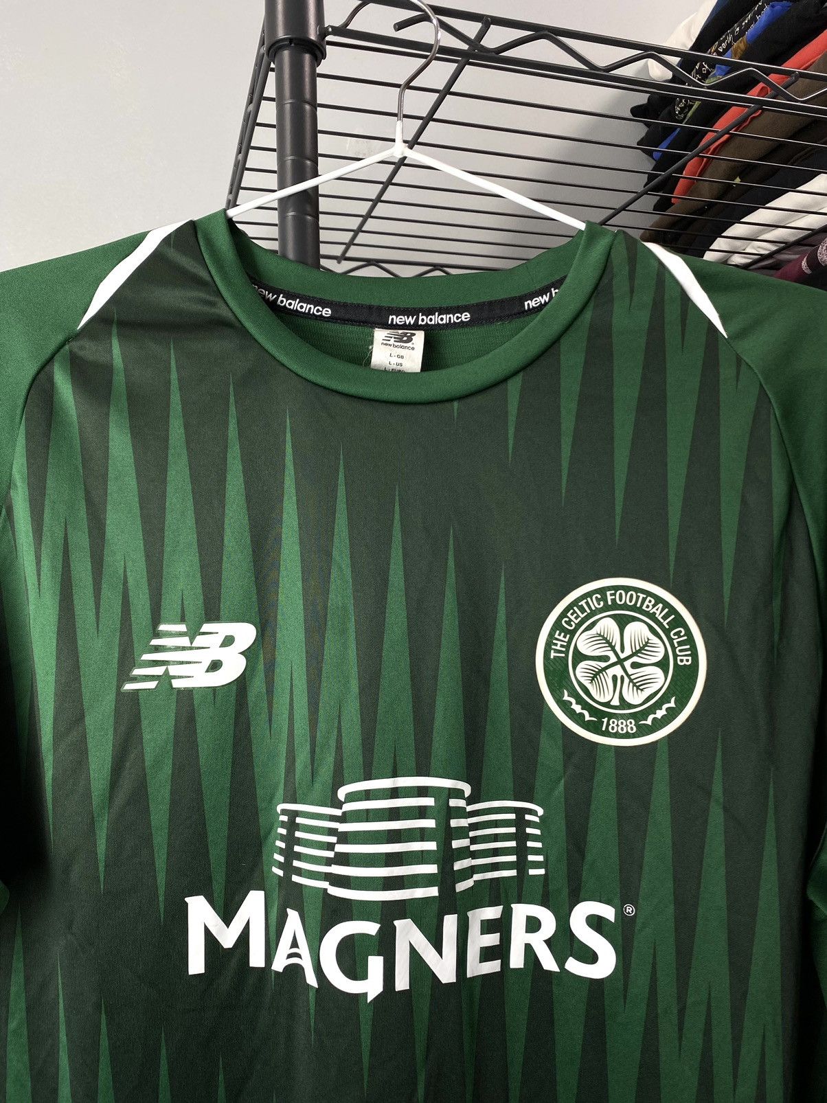 Umbro Vintage New Balance Celtic Soccer Jersey T Shirt Size US L / EU 52-54 / 3 - 2 Thumbnail