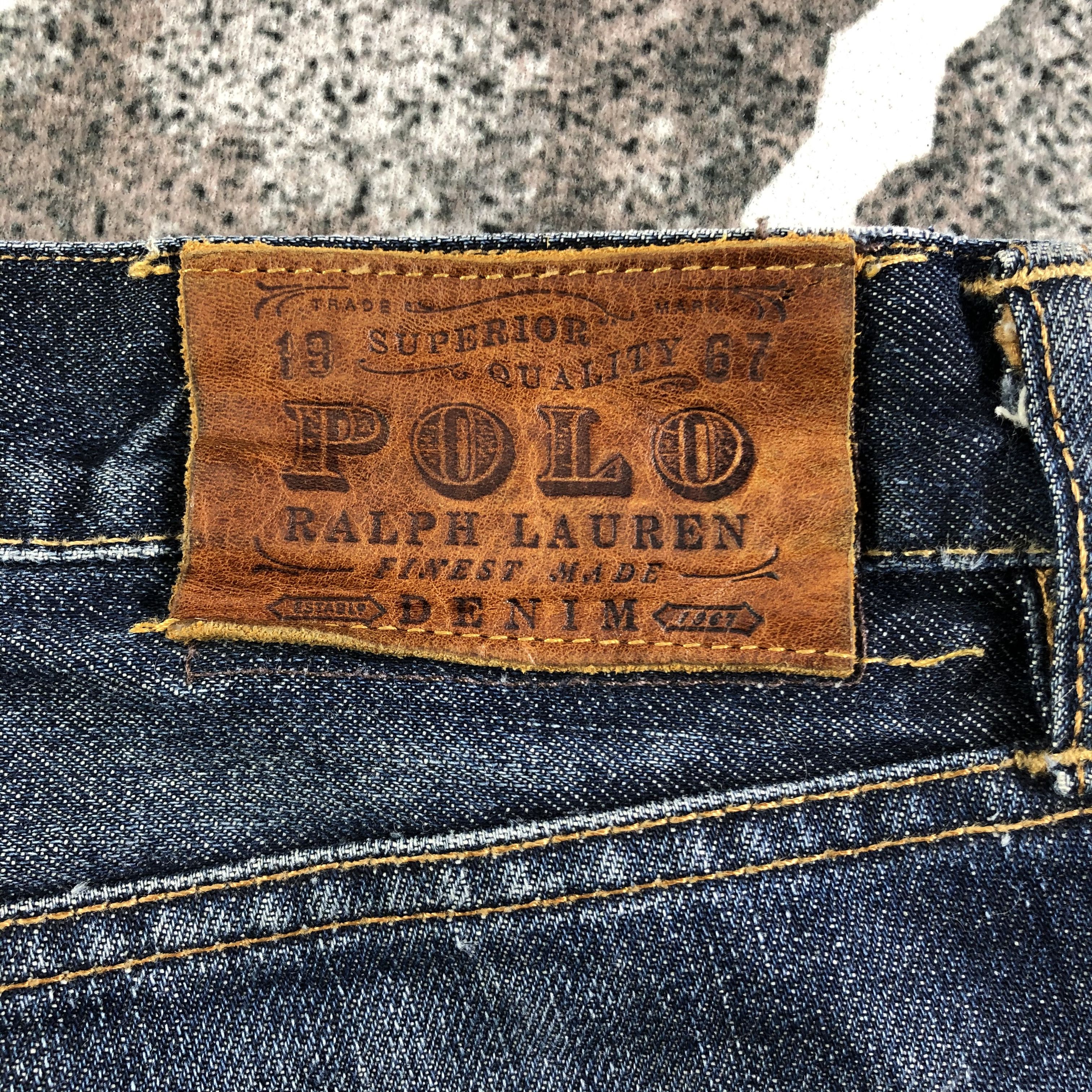 Polo Ralph Lauren Polo Ralph Lauren Jeans Faded Blue Denim KJ1938 Size US 34 / EU 50 - 5 Thumbnail