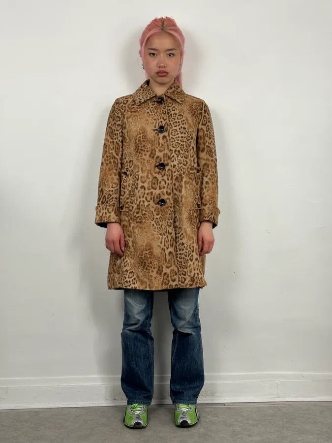 Hysteric Glamour 2000s Hysteric Glamour Long Leopard Effect Jacket Size S / US 4 / IT 40 - 1 Thumbnail