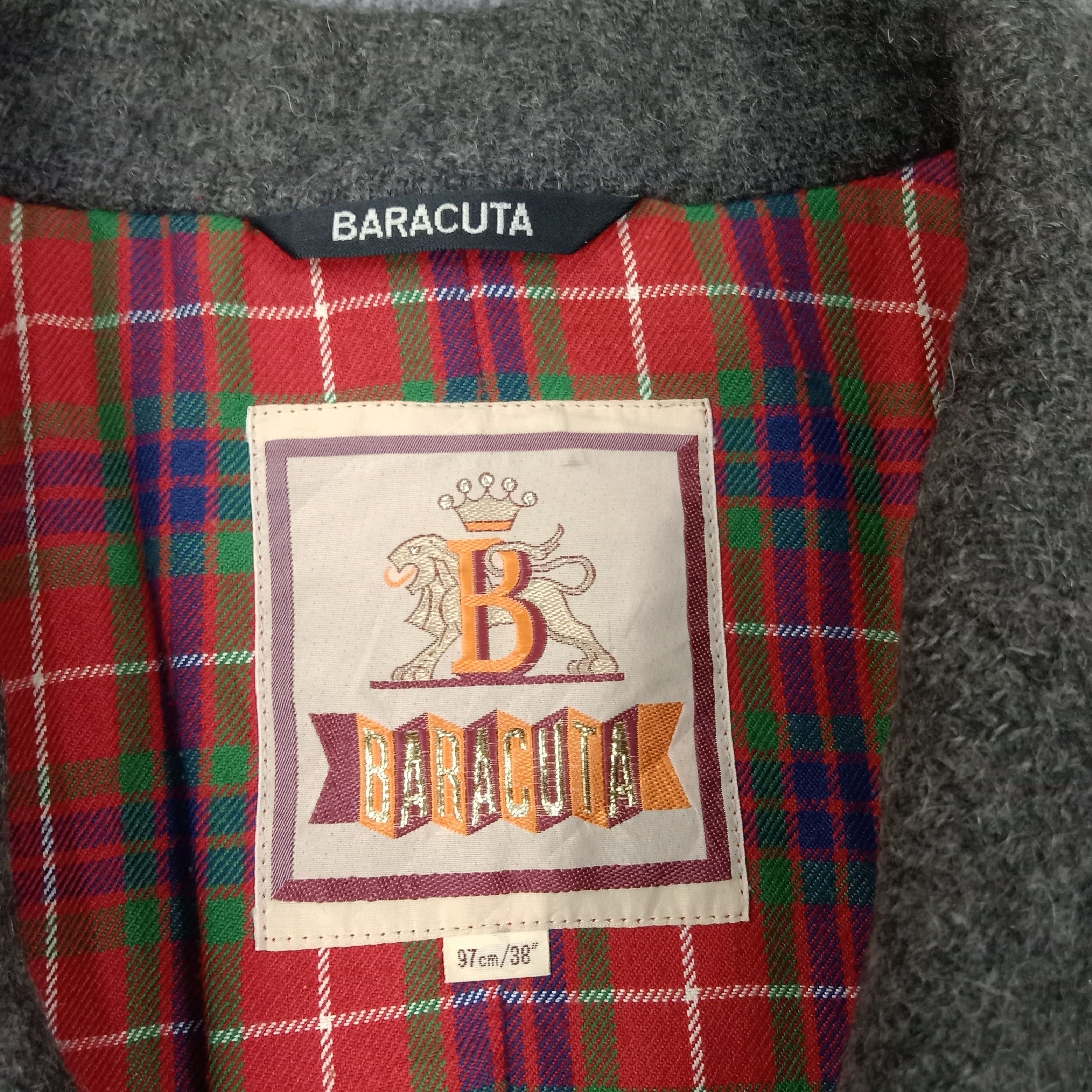 Baracuta Baracuta Designer Brand Wool Coat Jacket C250N4 Size US M / EU 48-50 / 2 - 3 Thumbnail