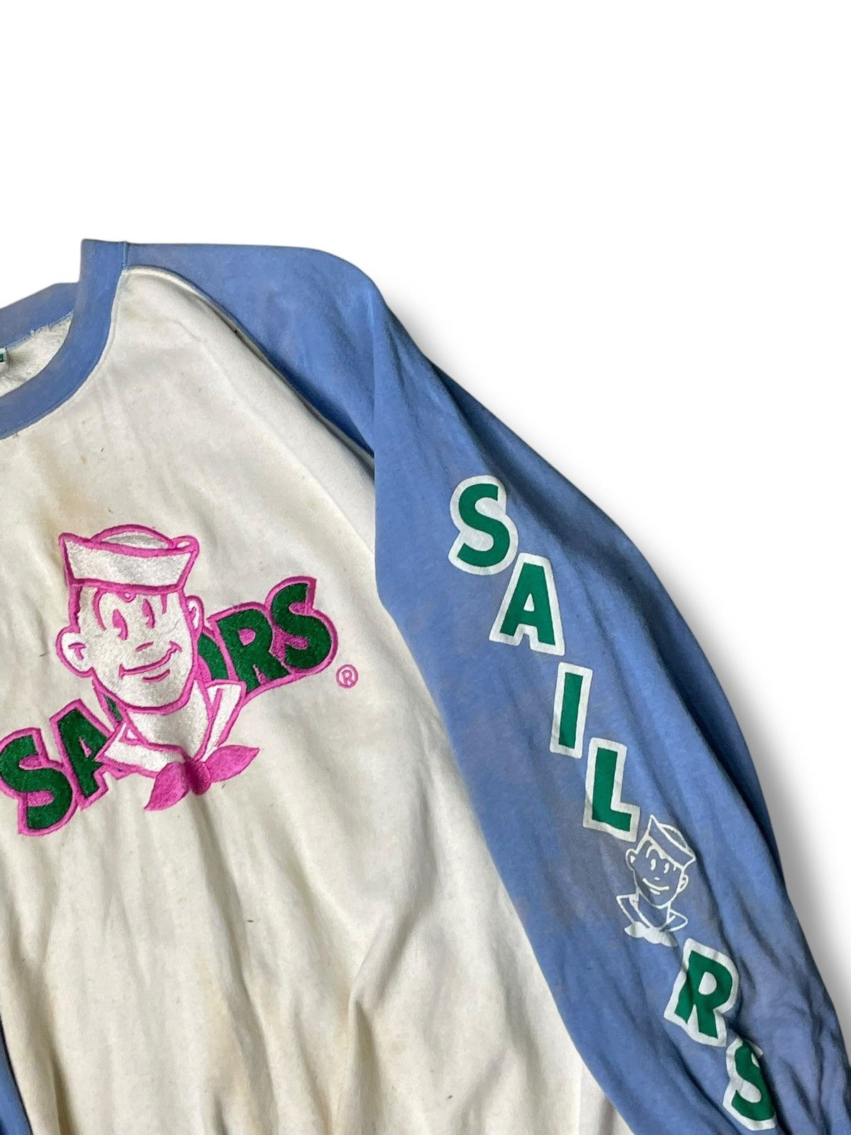 Japanese Brand × Vintage Vintage SAILORS Crewneck Pullover Sweatshirt (80) Size US M / EU 48-50 / 2 - 2 Thumbnail