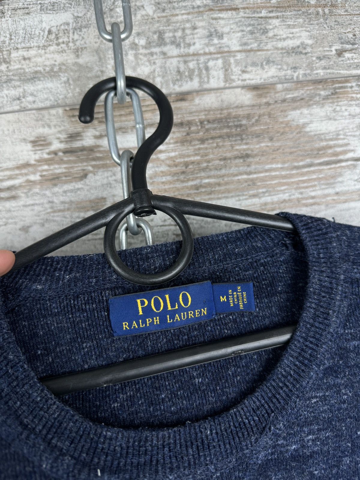 Polo Ralph Lauren Mens Vintage Polo Ralph Lauren sweater sweatshirt rugby Size US M / EU 48-50 / 2 - 4 Thumbnail
