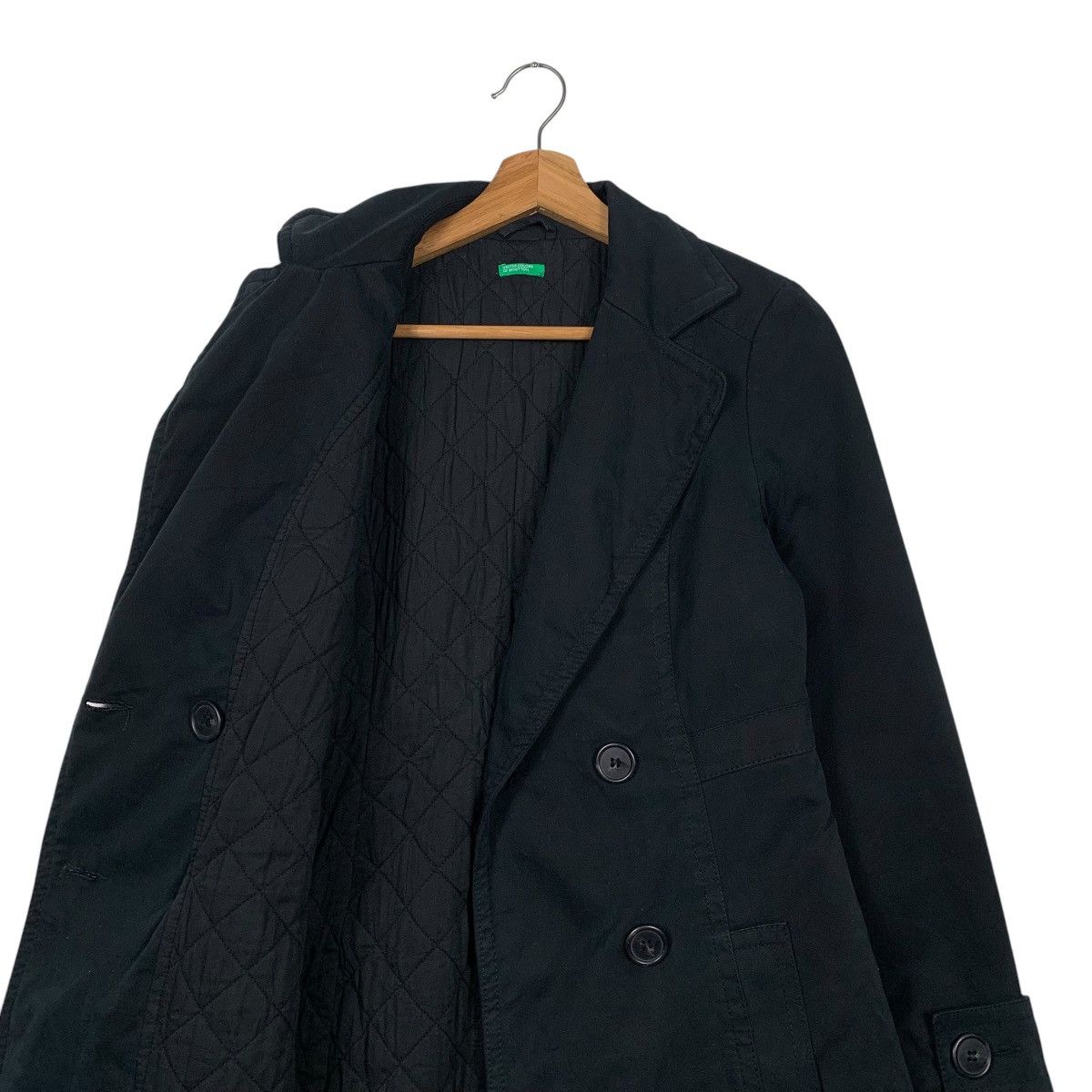 United Colors Of Benetton United Colors Of Benetton Double Breasted Trench Coat Size M / US 6-8 / IT 42-44 - 10 Thumbnail