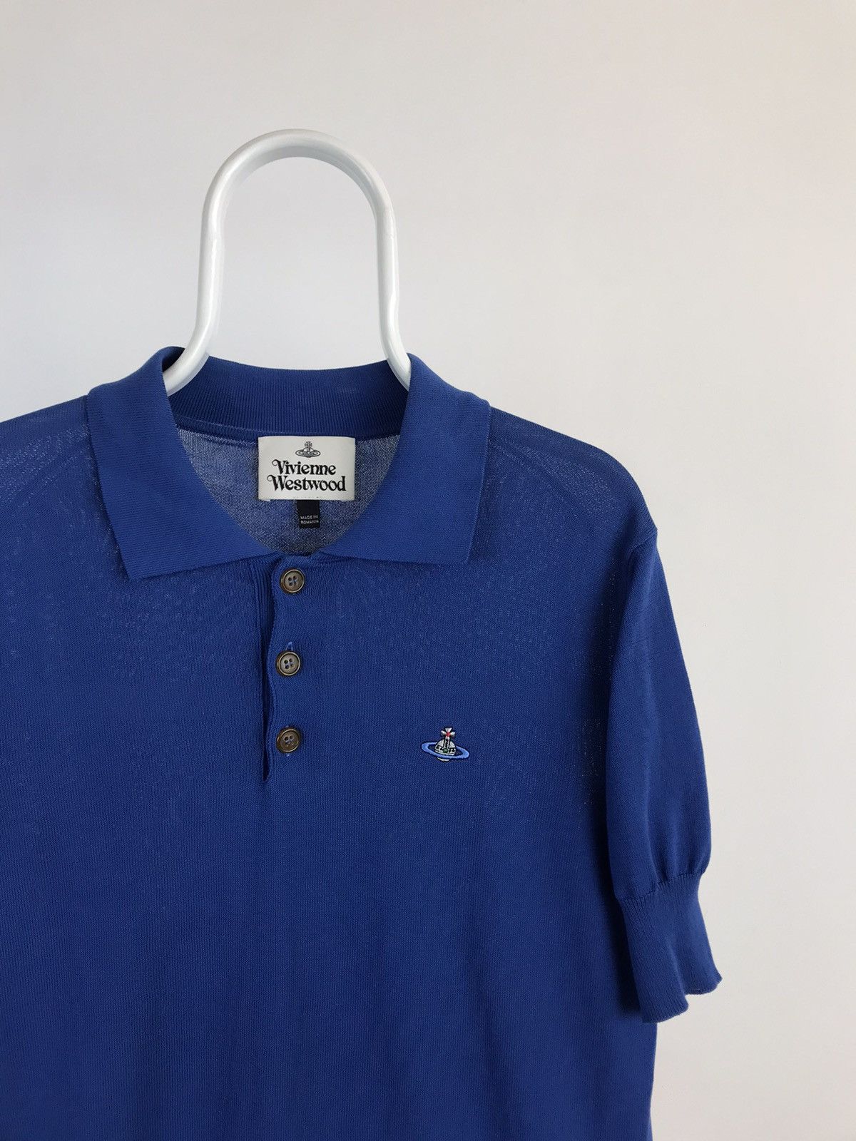 Vivienne Westwood Vivienne Westwood Knitted Cotton Polo Size US L / EU 52-54 / 3 - 2 Thumbnail