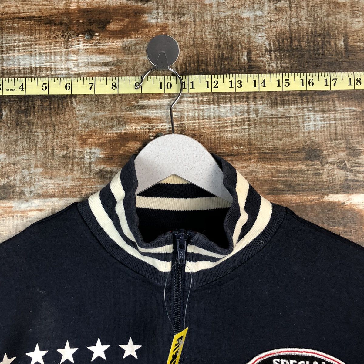 Japanese Brand Baby Doll Red Bomber varsity Jacket #A1383 Size M / US 6-8 / IT 42-44 - 4 Thumbnail