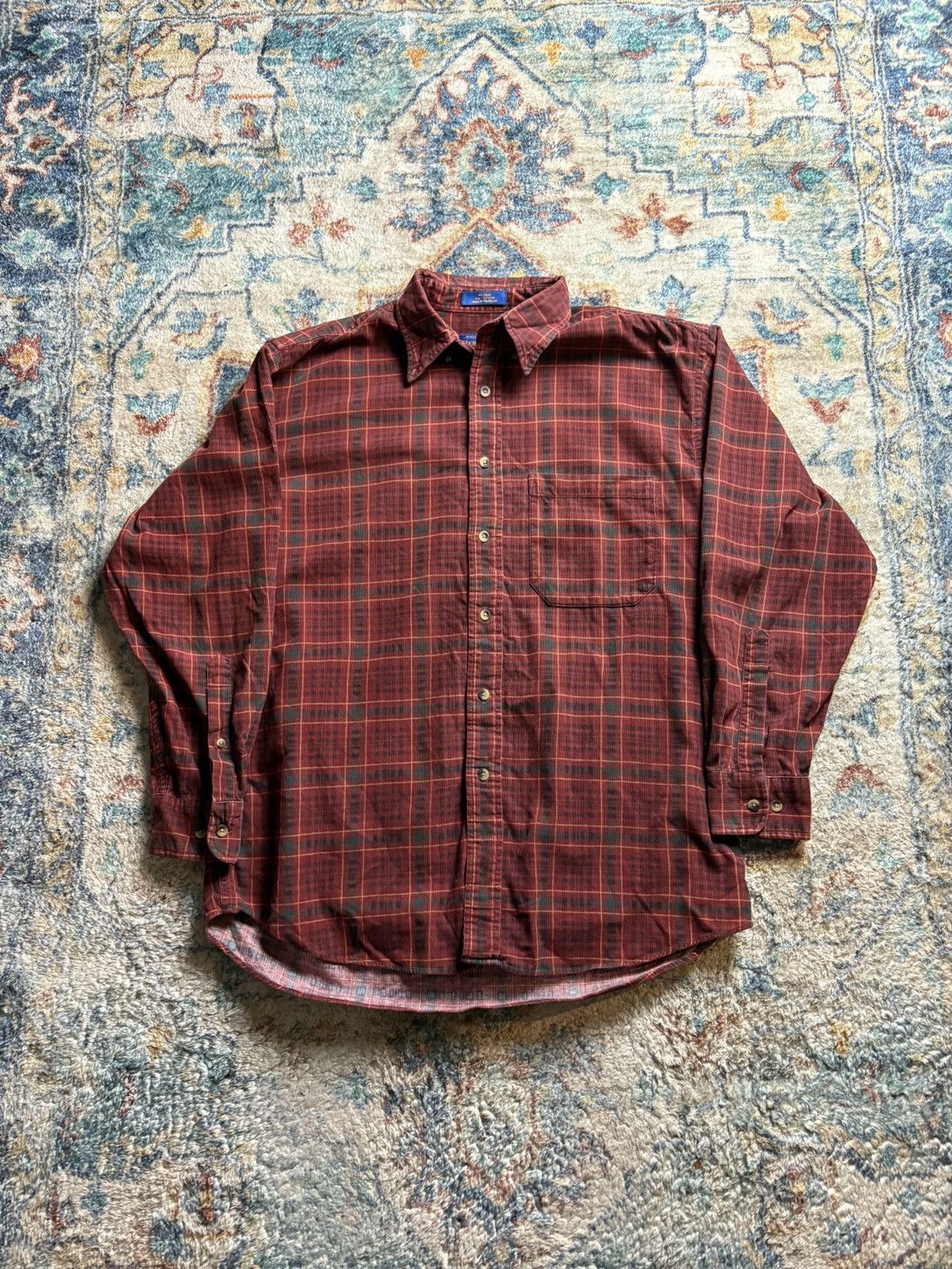 Pendleton Vintage Pendleton Plaid Button-up Shirt Medium Size US M / EU 48-50 / 2 - 1 Thumbnail
